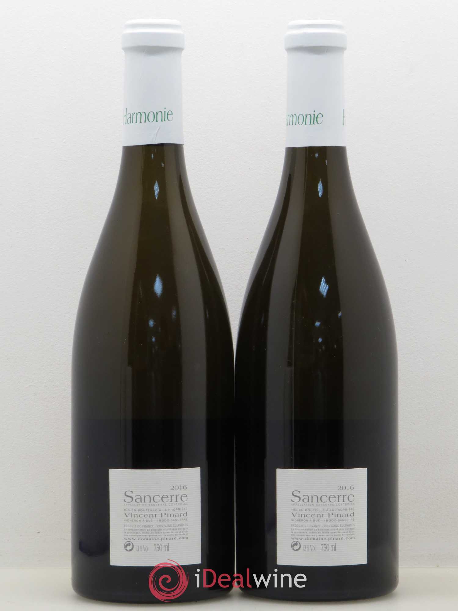 Sancerre Harmonie Vincent Pinard 2016 - Lot de 2 bouteilles - 1
