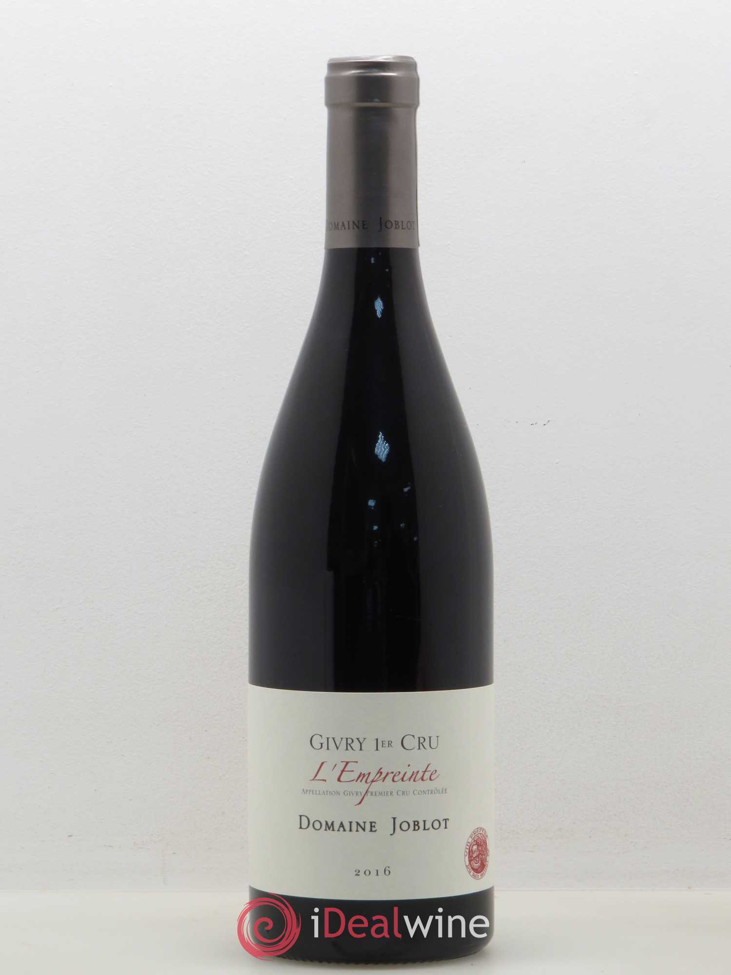 Givry 1er Cru L'Empreinte Joblot (Domaine) 2016 - Lot de 1 bouteille - 0