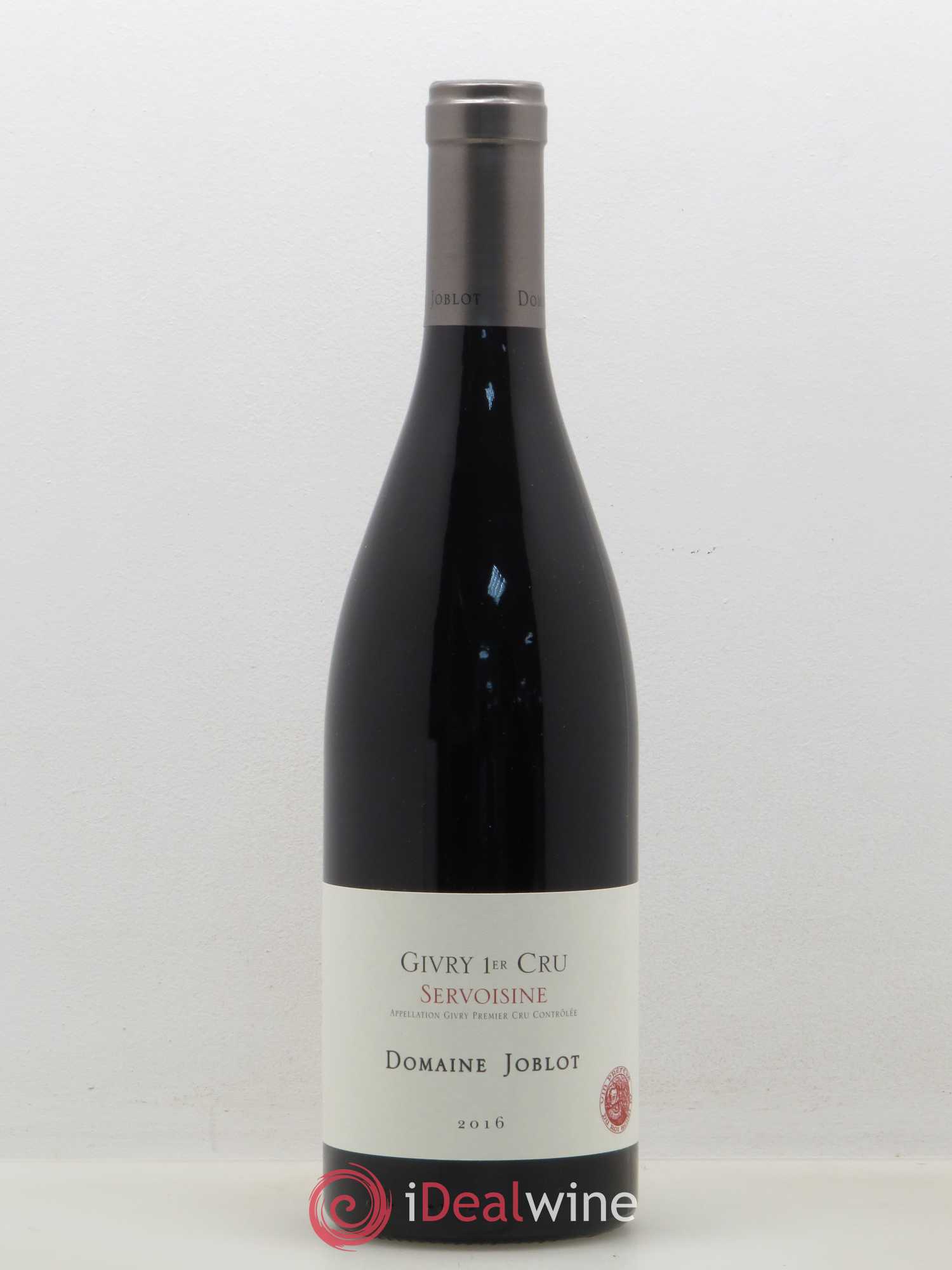 Givry 1er Cru Servoisine Joblot (Domaine) 2016 - Lot de 1 bouteille - 0