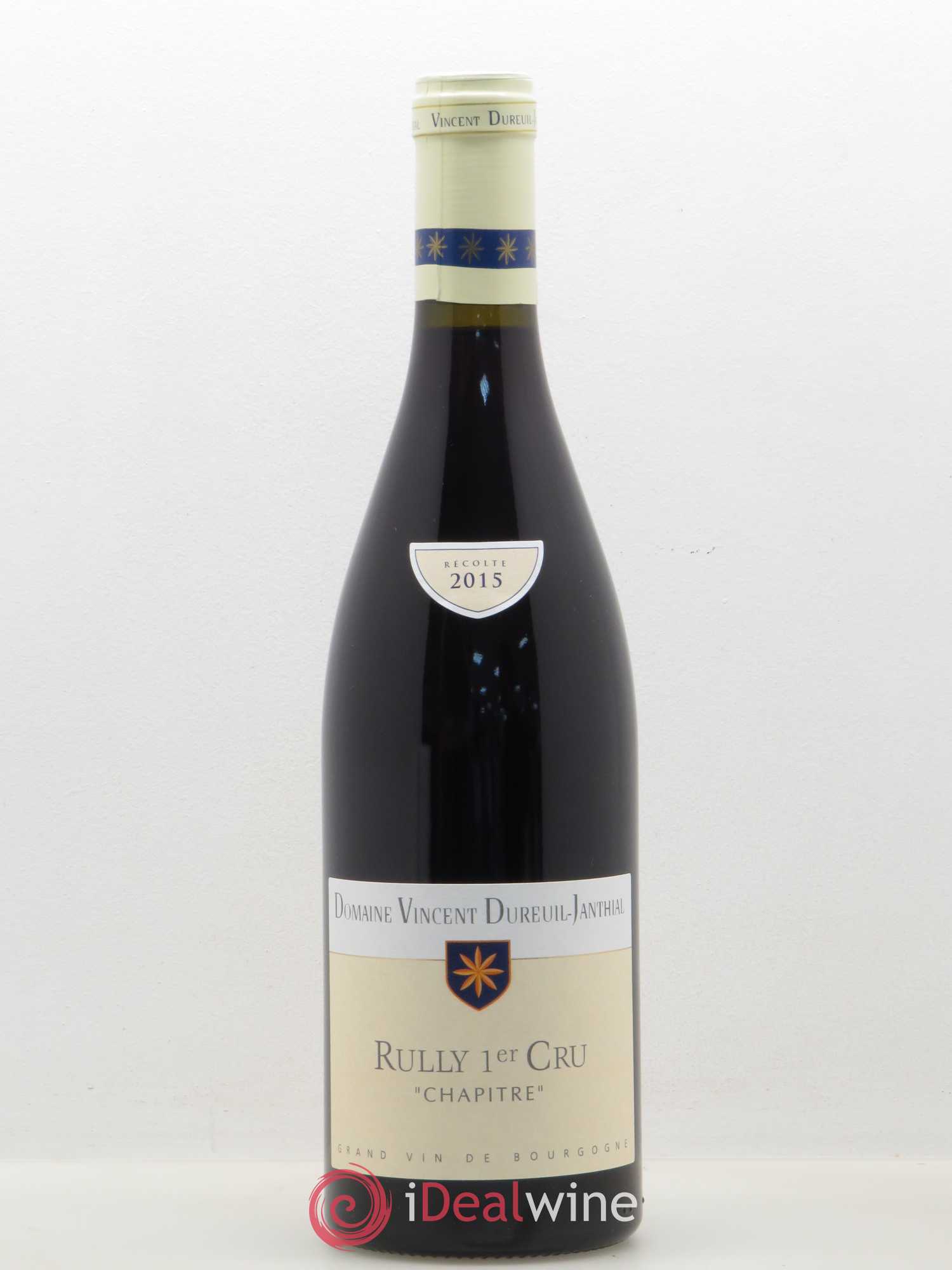 Rully 1er Cru Chapitre Domaine Dureuil Janthial 2015 - Lotto di 1 bottiglia - 0