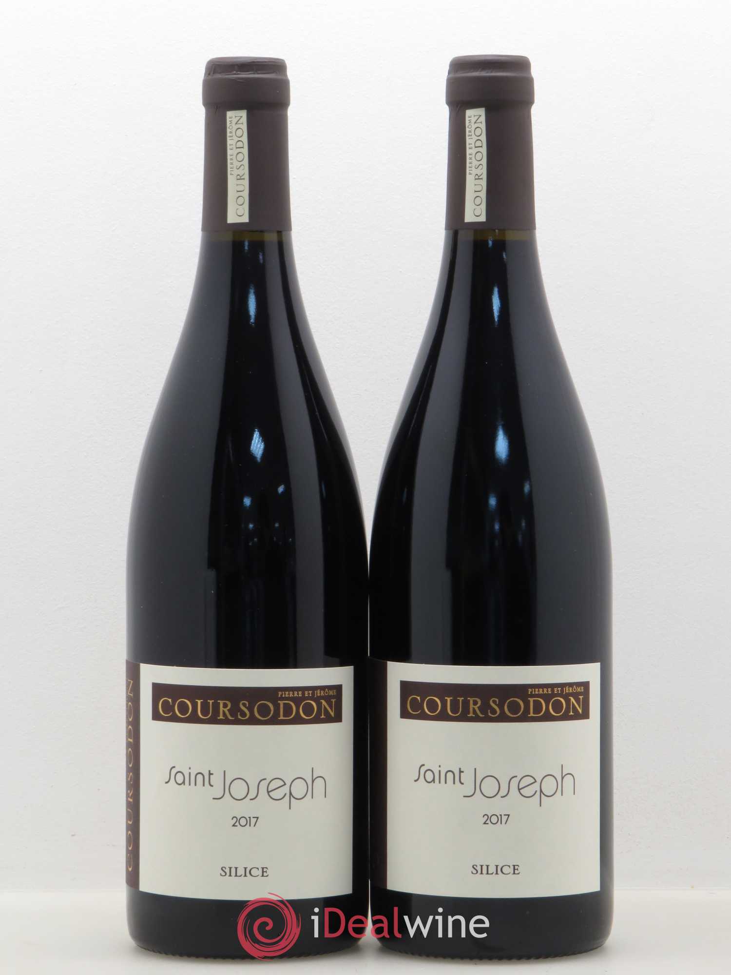 Saint-Joseph Silice Pierre et Jérôme Coursodon (sans prix de réserve) 2017 - Lot de 2 bouteilles - 0