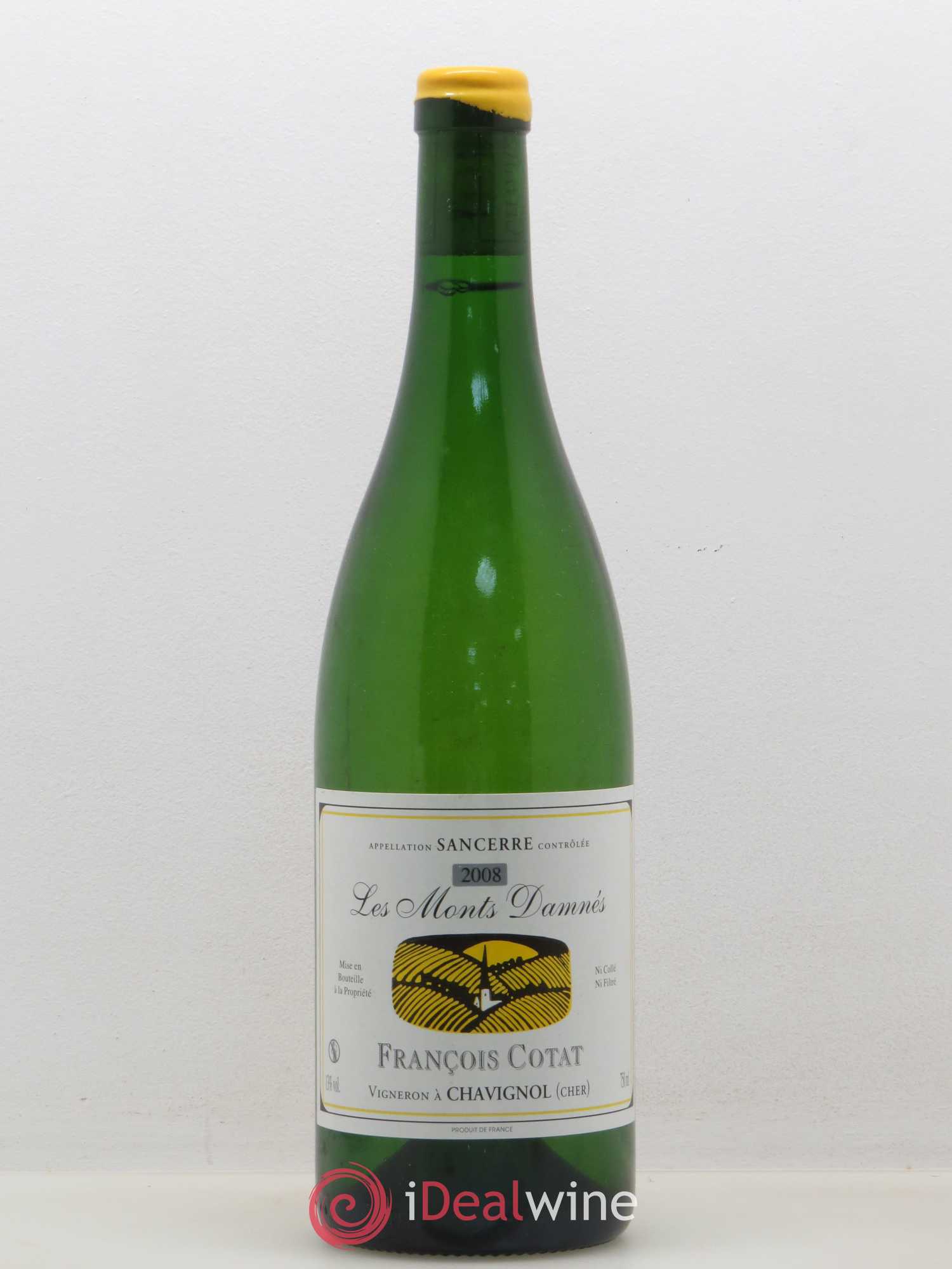 Sancerre Les Monts Damnés François Cotat 2008 - Lot de 1 bouteille - 0