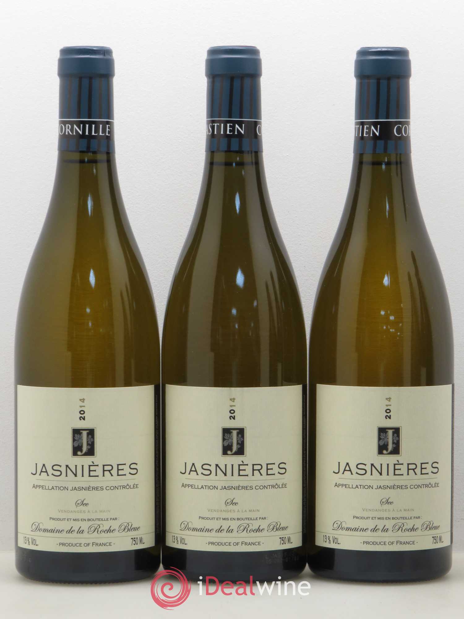Jasnières Domaine de la Roche Bleue (sans prix de réserve) 2014 - Posten von 6 Flaschen - 2