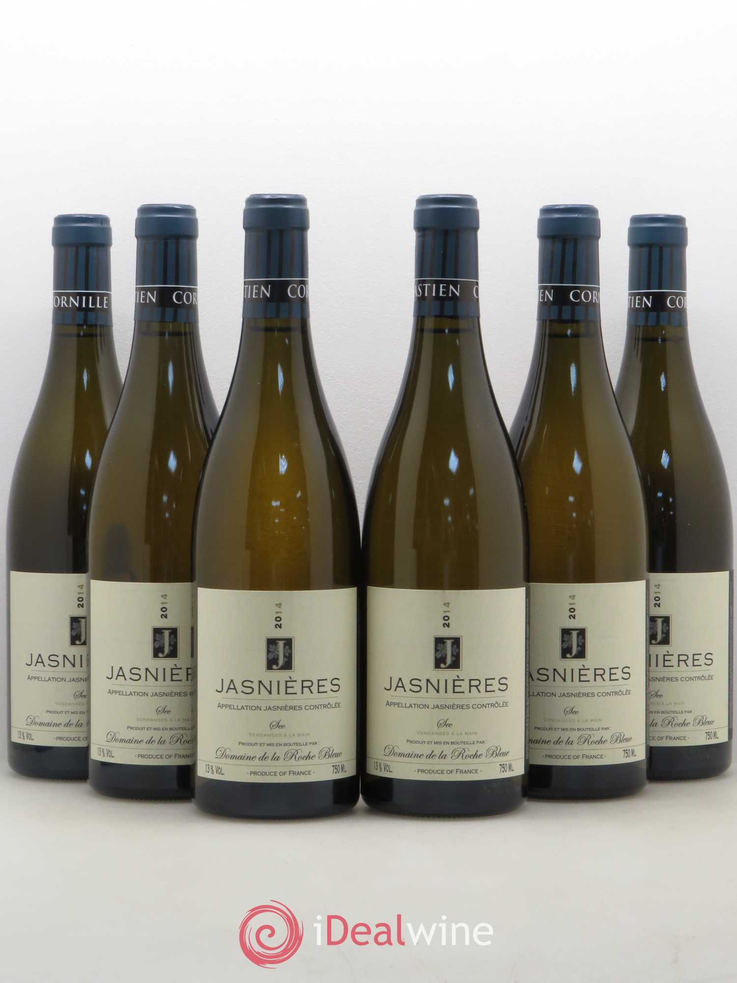 Jasnières Domaine de la Roche Bleue (sans prix de réserve) 2014 - Posten von 6 Flaschen - 0