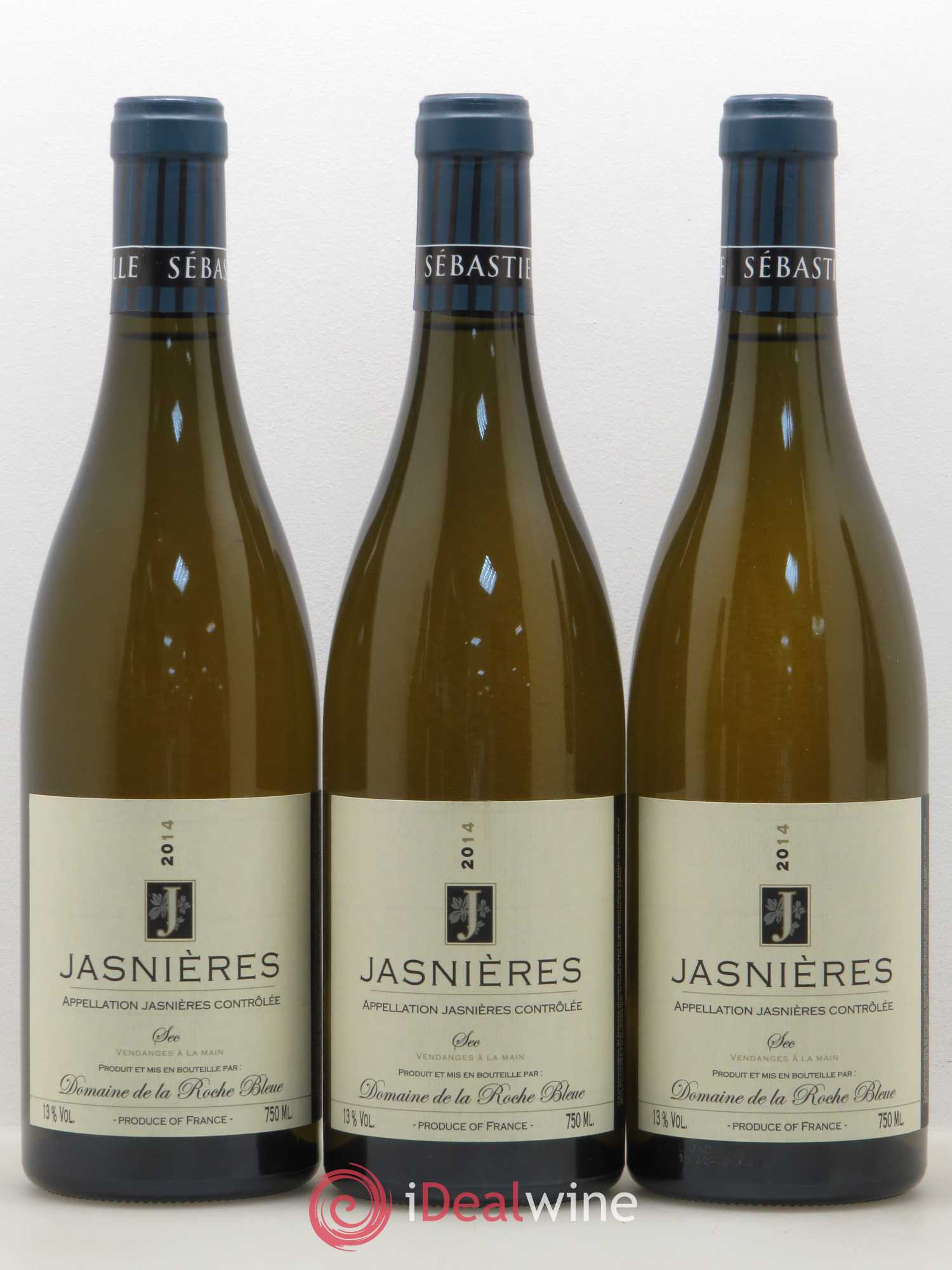 Jasnières Domaine de la Roche Bleue (sans prix de réserve) 2014 - Posten von 6 Flaschen - 2