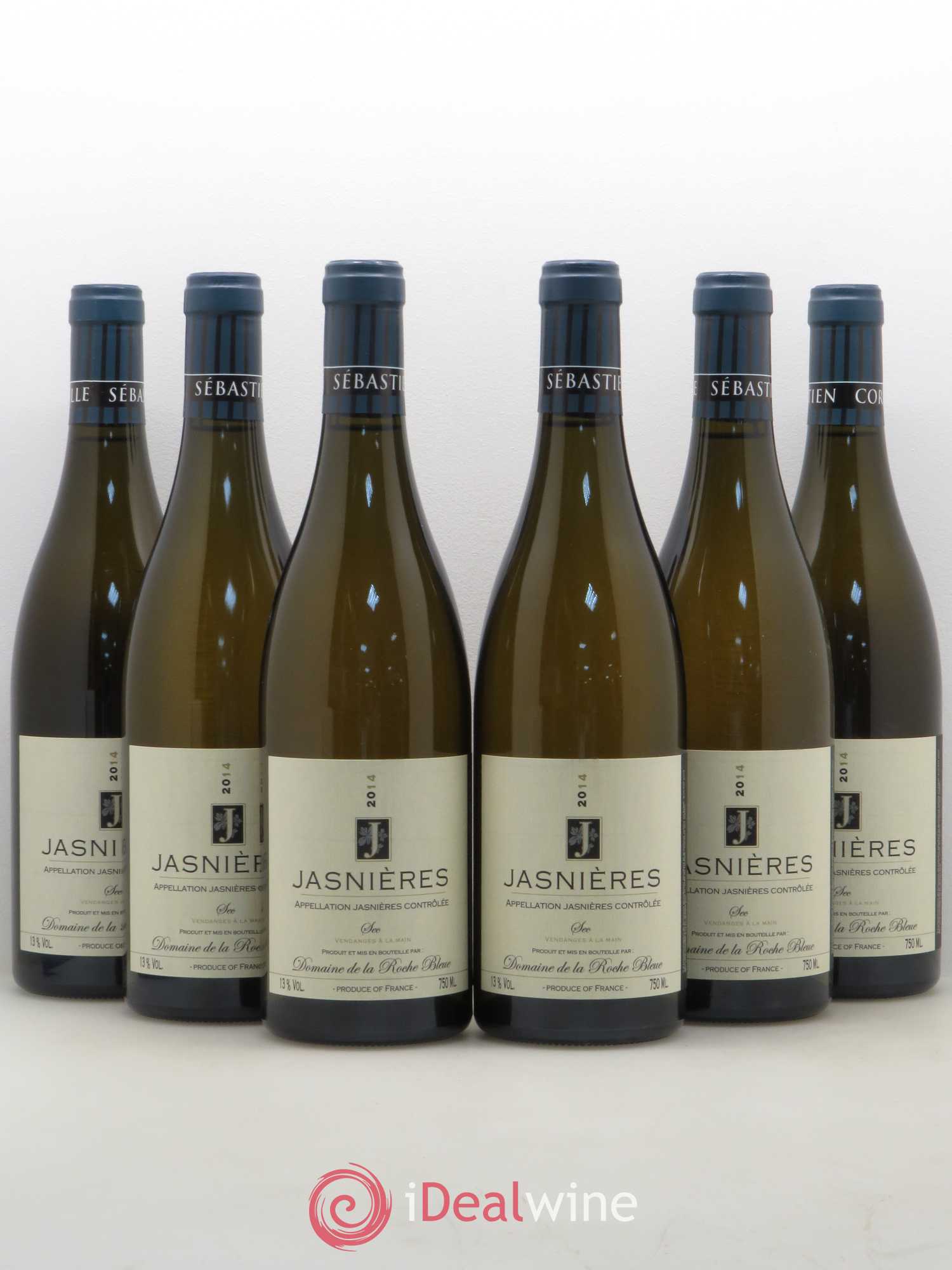 Jasnières Domaine de la Roche Bleue (sans prix de réserve) 2014 - Posten von 6 Flaschen - 0