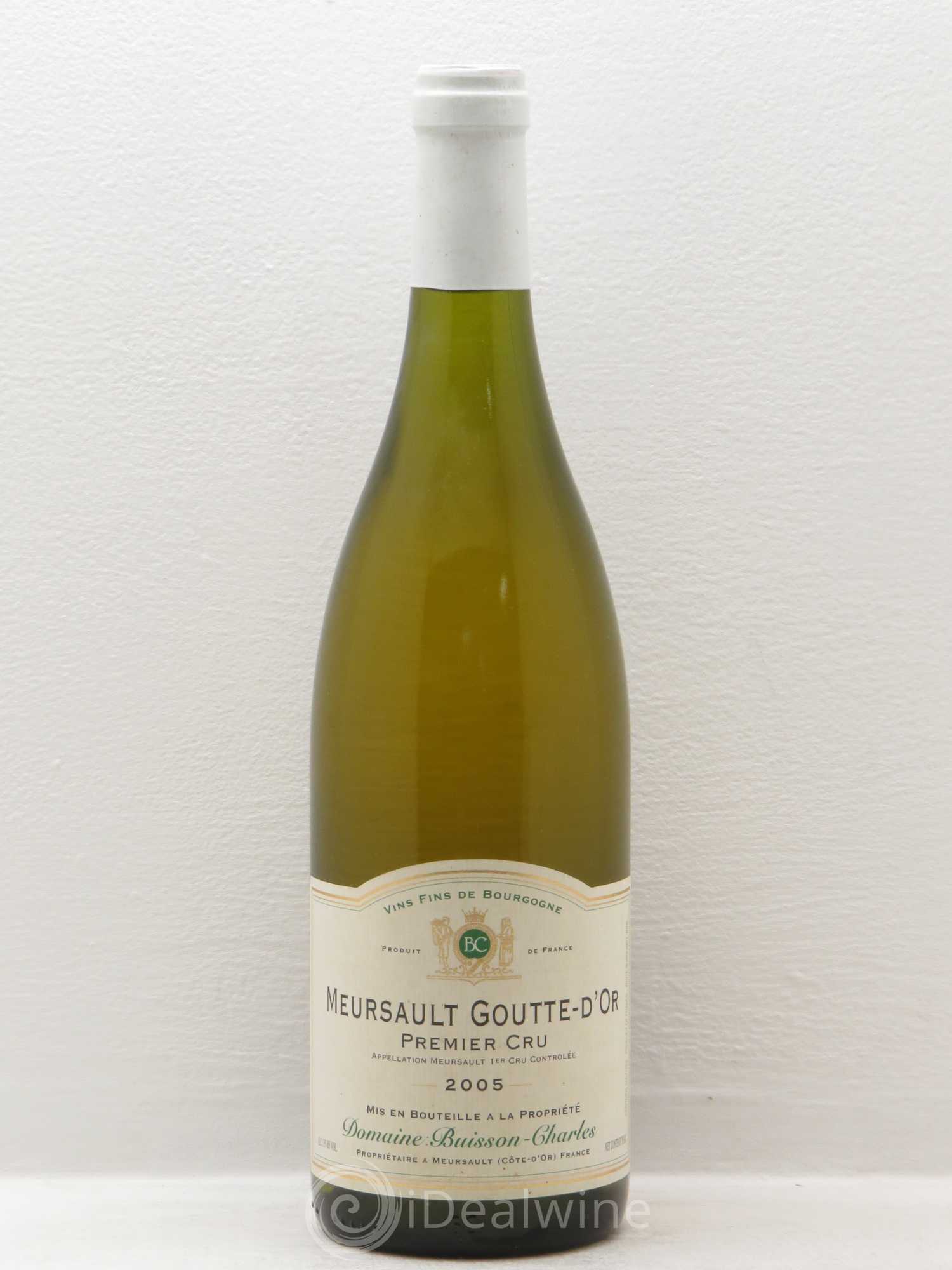 Meursault 1er Cru Buisson Charles (sans prix de réserve) 2005 - Posten von 1 Flasche - 0