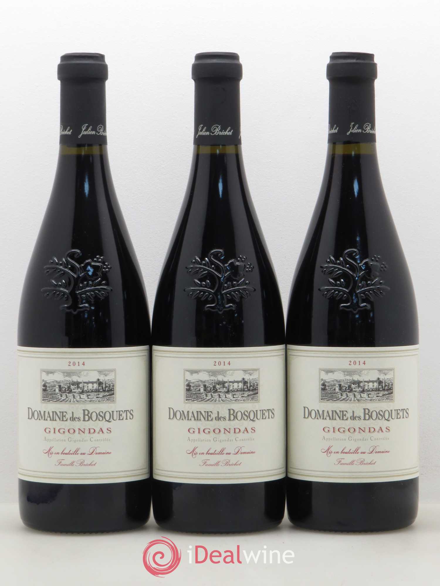 Gigondas Domaine des Bosquets (sans prix de réserve) 2014 - Posten von 3 Flaschen - 0