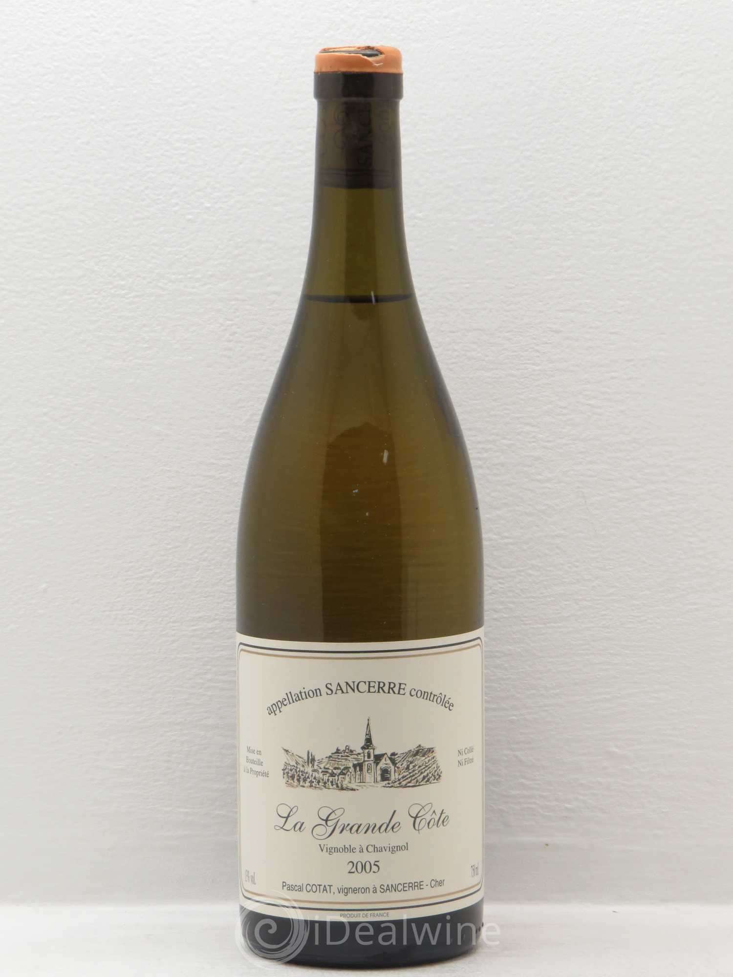 Sancerre La grande cote Pascal Cotat 2005 - Posten von 1 Flasche - 0