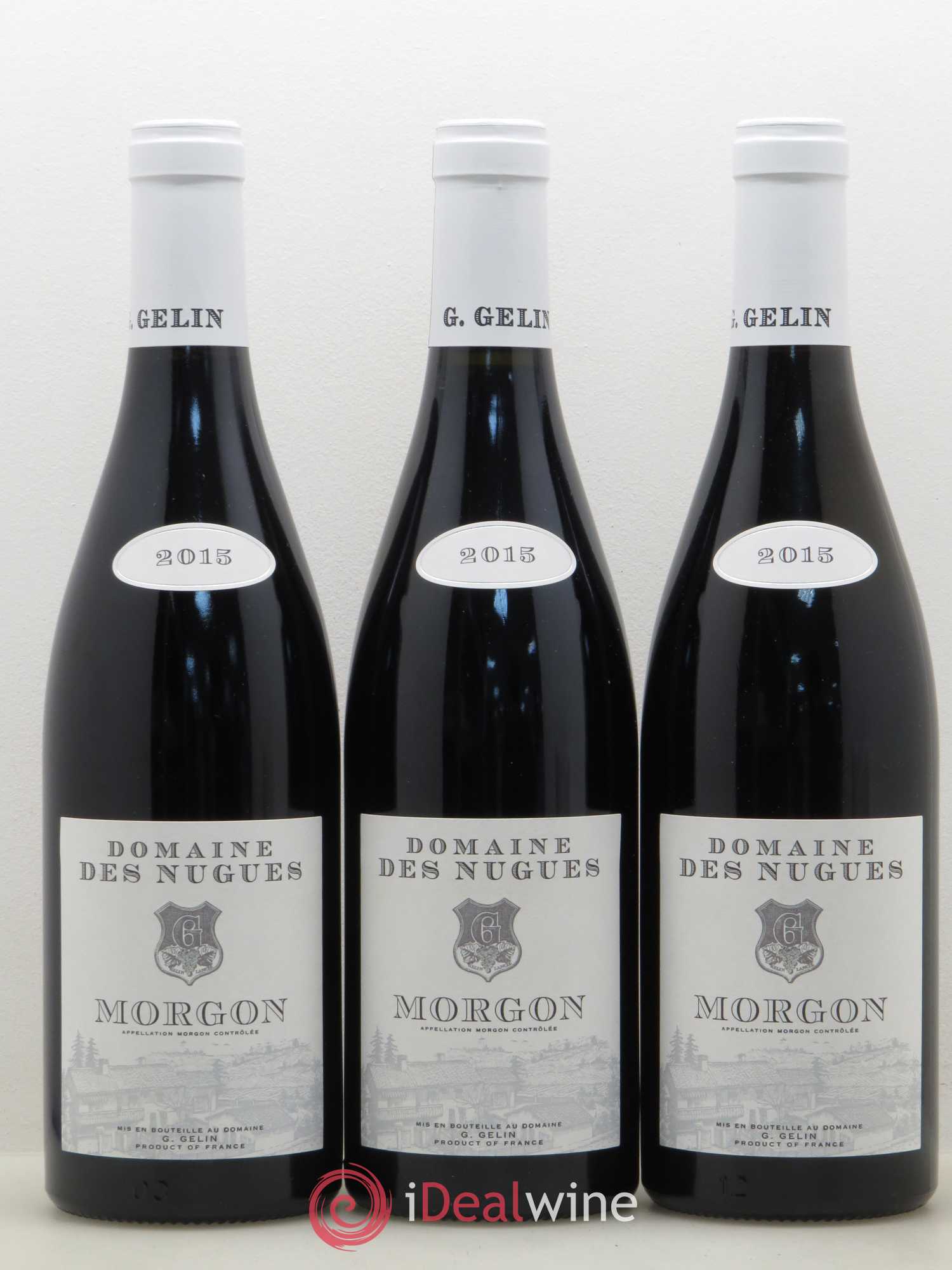 Morgon Domaine des Nugues (sans prix de réserve) 2015 - Posten von 3 Flaschen - 0