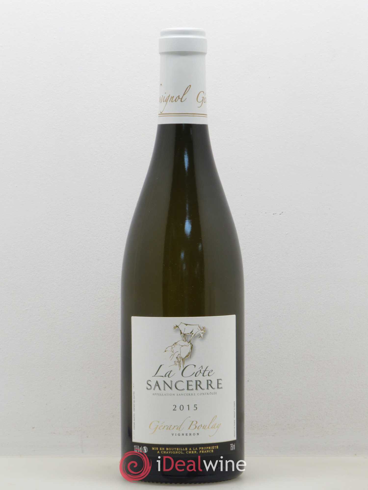 Sancerre La Côte Gérard Boulay 2015 - Lot de 1 bouteille - 0