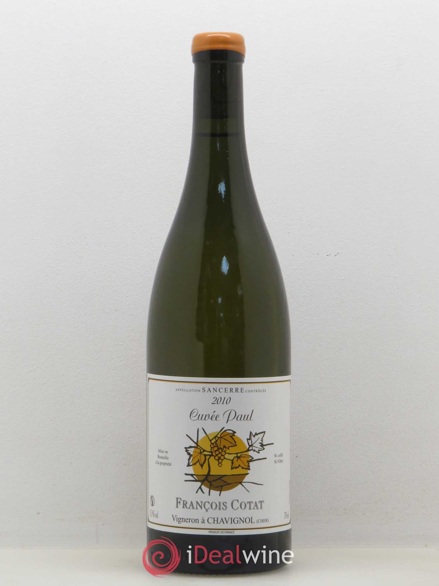 Sancerre François Cotat Cuvee Paul 2010 - Posten von 1 Flasche - 0