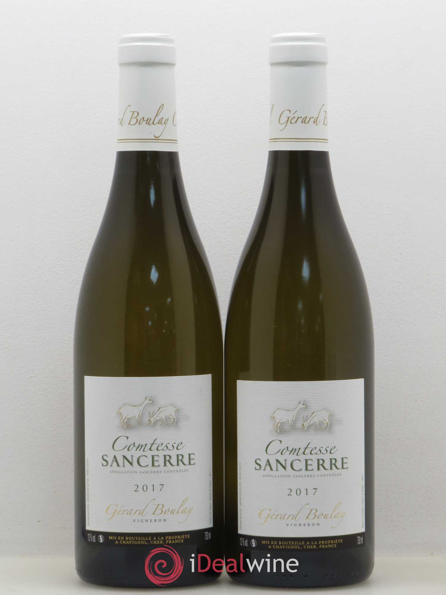 Sancerre Comtesse Gérard Boulay 2017 - Lot de 2 bouteilles - 0