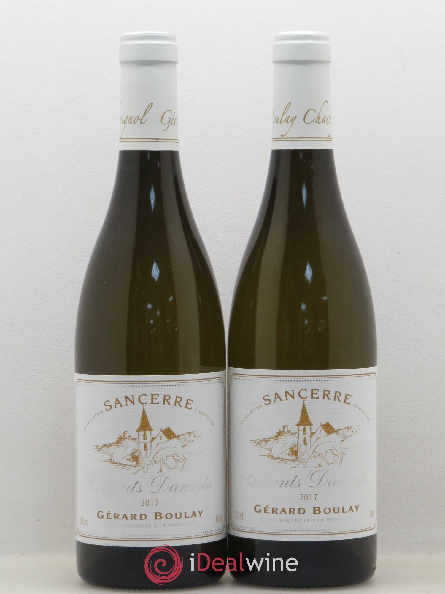 Sancerre Monts Damnés Gérard Boulay 2017 - Lot de 2 bouteilles - 0