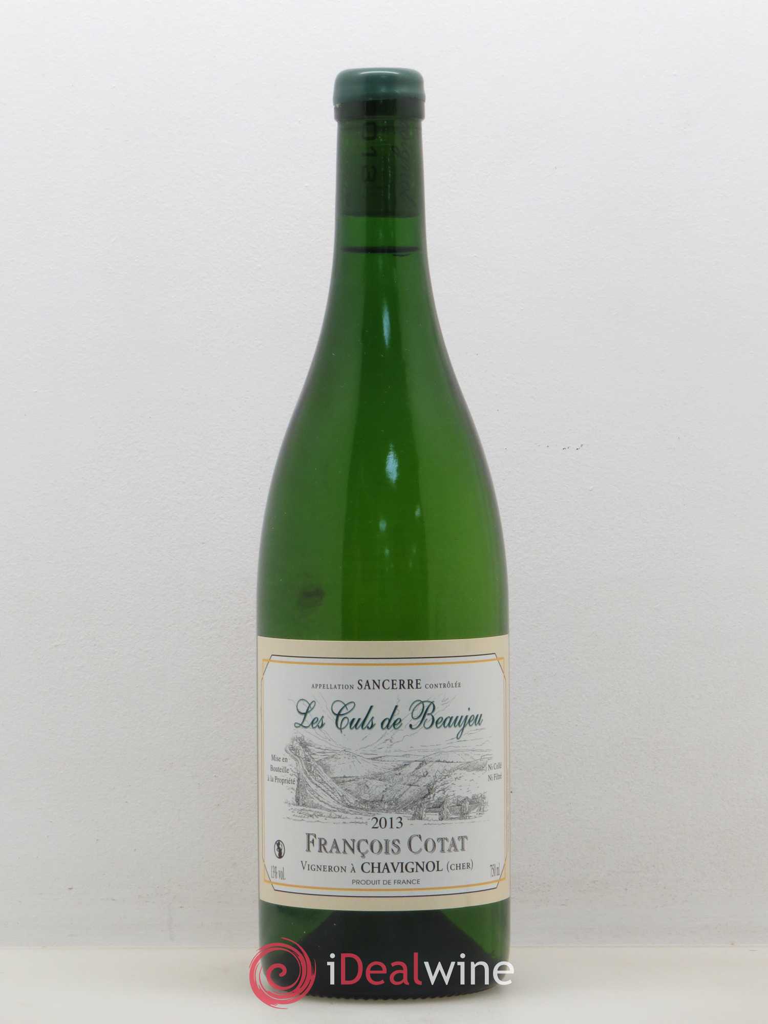 Sancerre Les Culs de Beaujeu François Cotat 2013 - Lot de 1 bouteille - 0