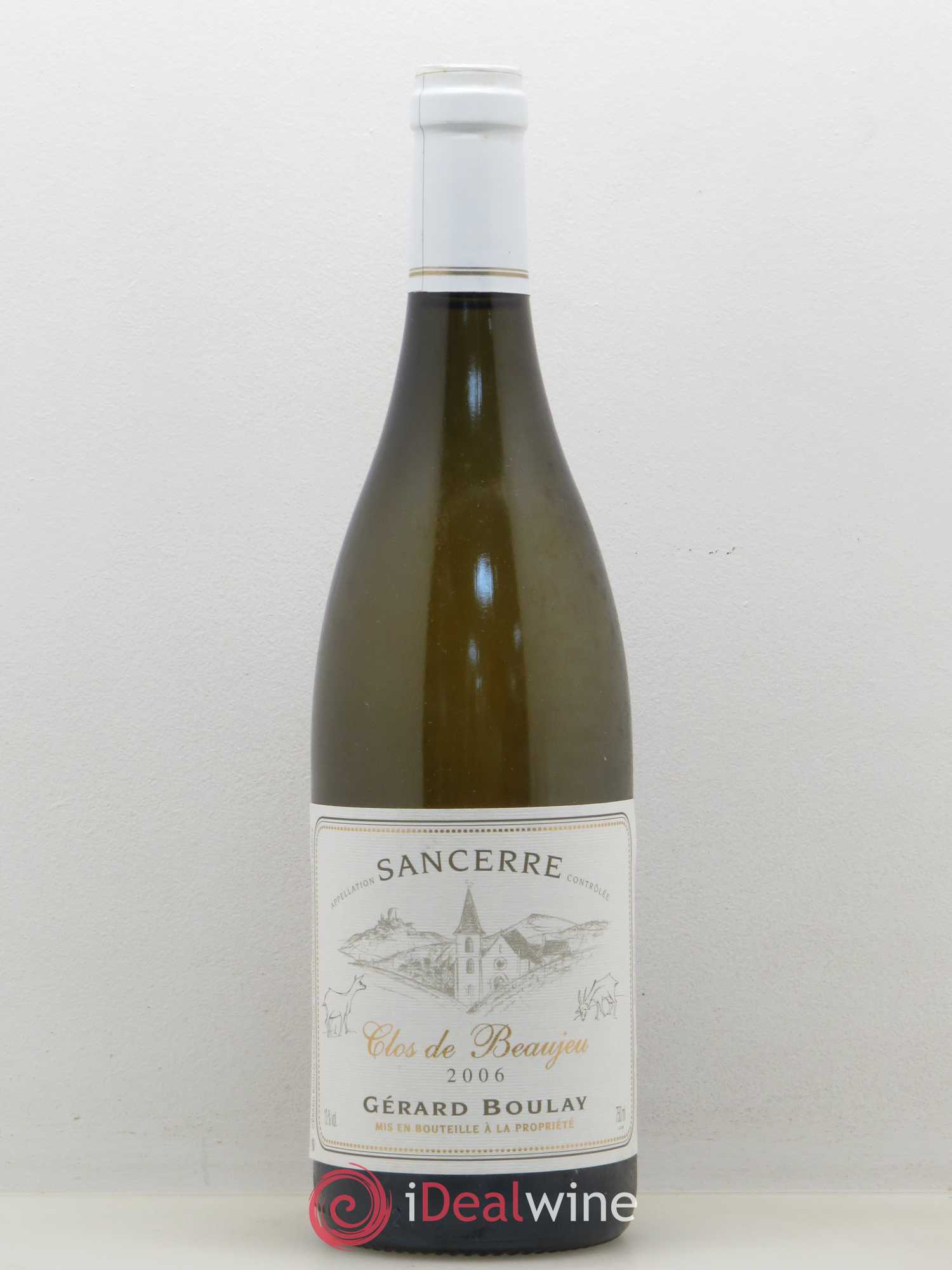 Sancerre Clos de Beaujeu Gérard Boulay 2006 - Lot de 1 bouteille - 0