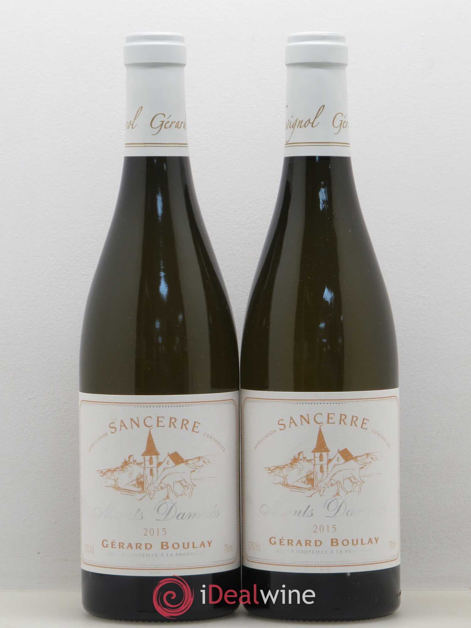 Sancerre Monts Damnés Gérard Boulay 2015 - Lot de 2 bouteilles - 0