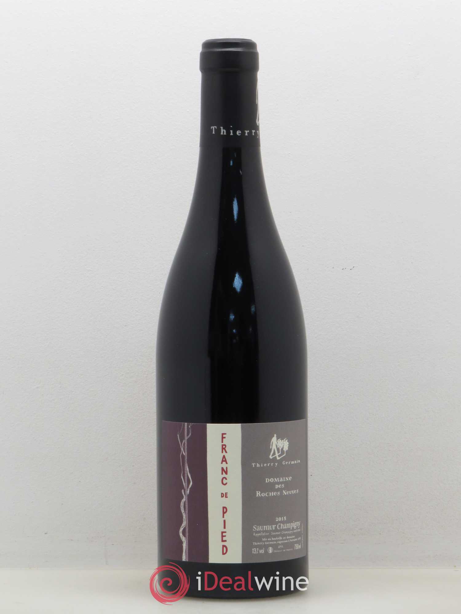 Saumur-Champigny Franc de pied Domaine des Roches Neuves - Thierry Germain 2015 - Lot de 1 bouteille - 0