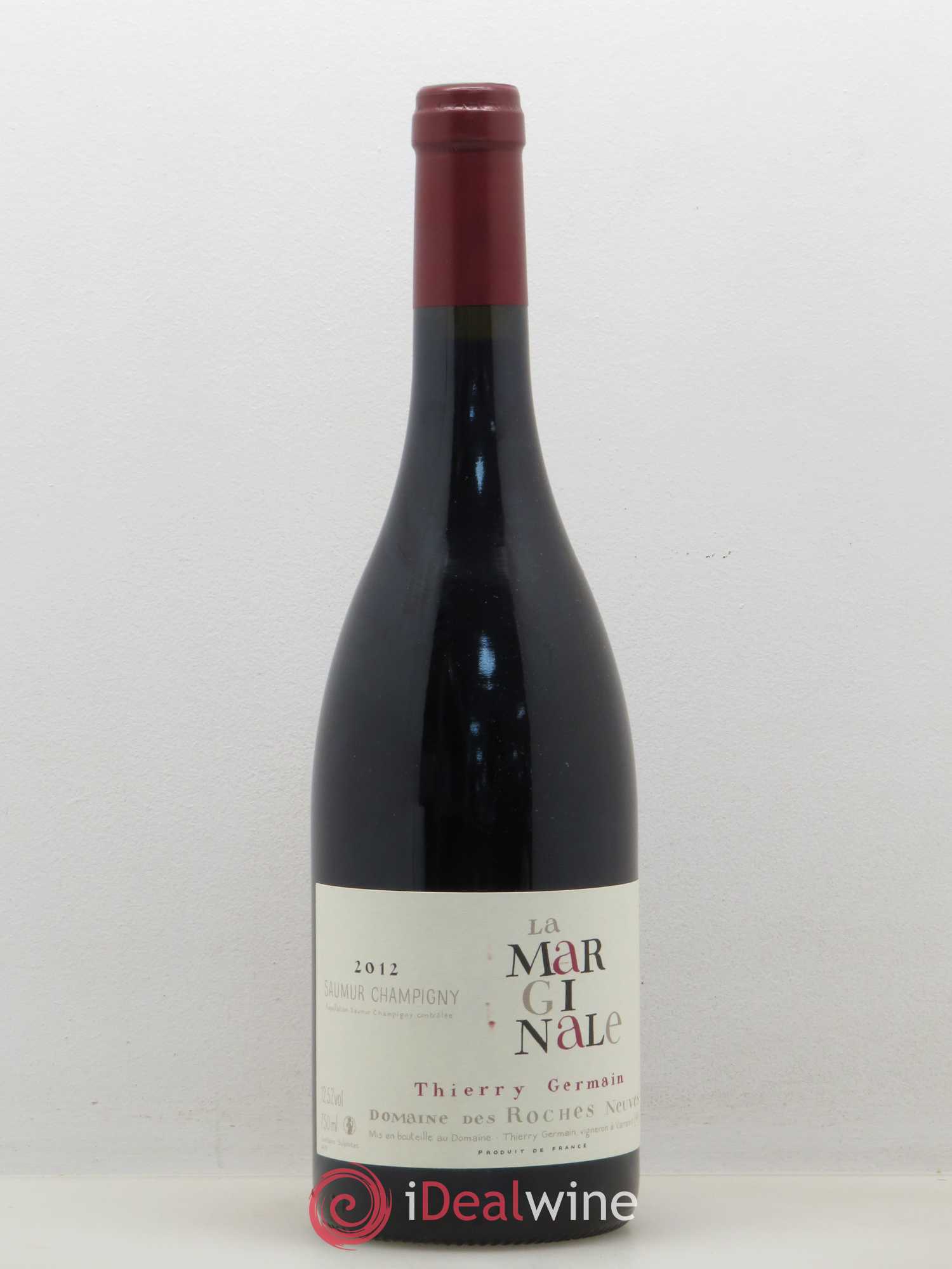 Saumur-Champigny La Marginale Domaine des Roches Neuves - Thierry Germain 2012 - Lot de 1 bouteille - 0