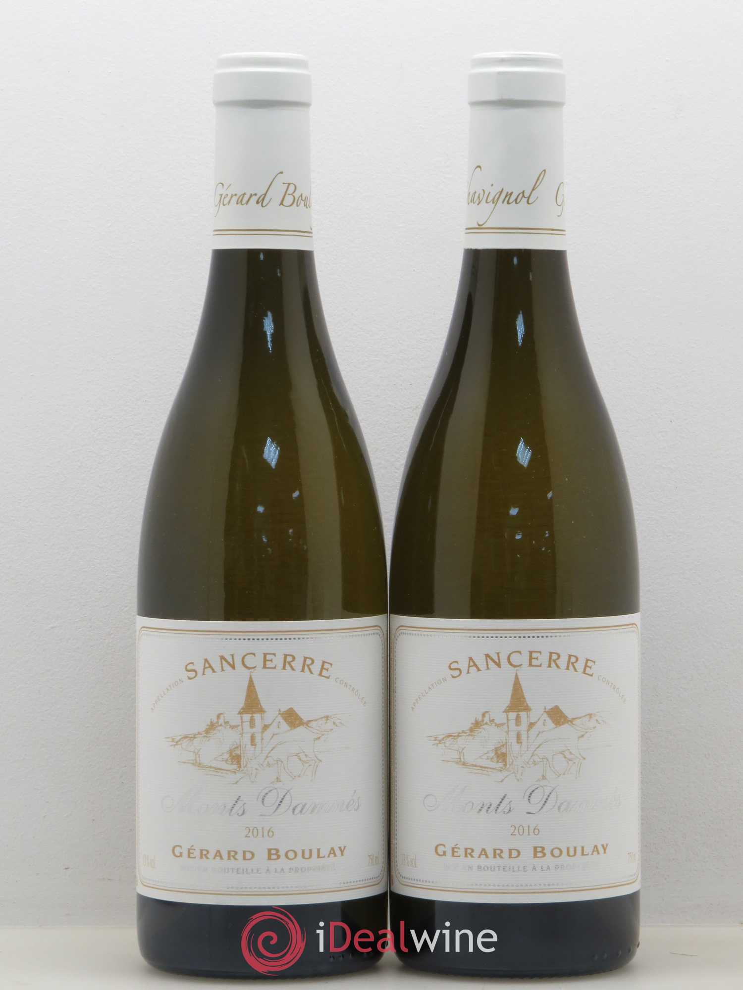 Sancerre Monts Damnés Gérard Boulay 2016 - Lot de 2 bouteilles - 0