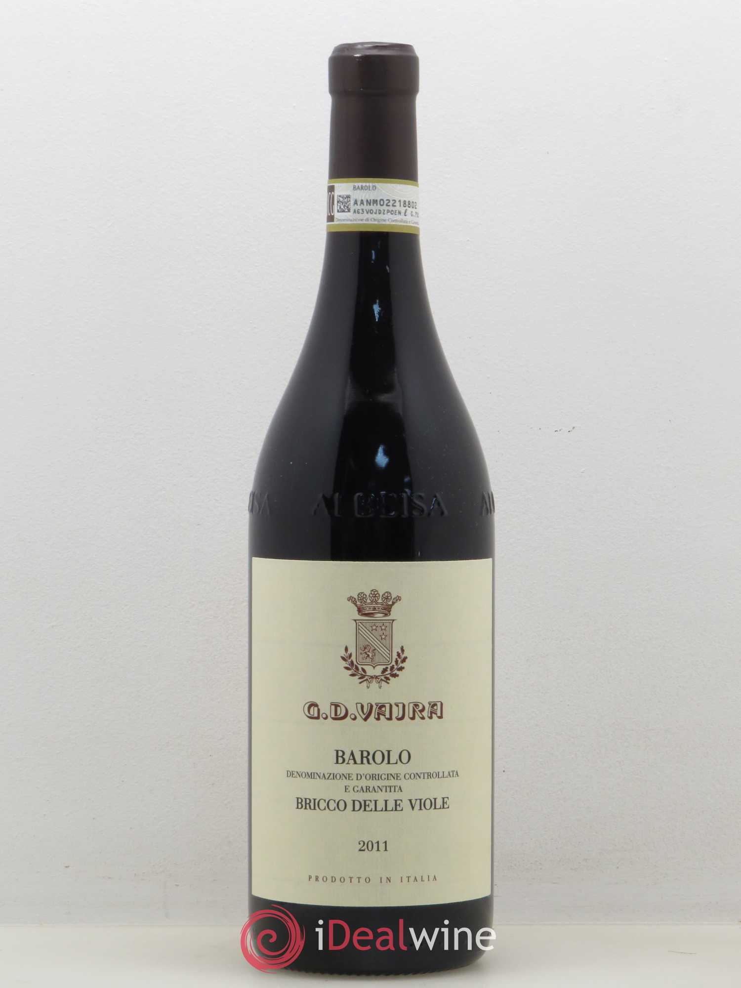 Barolo G.D. Vajra Bricco Delle Viole 2011 - Posten von 1 Flasche - 0