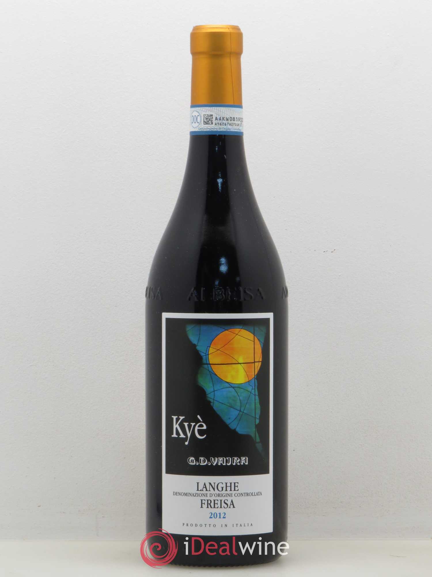 Langhe DOC G.D. Vajra Freisa Kyè 2012 - Lot de 1 bouteille - 0