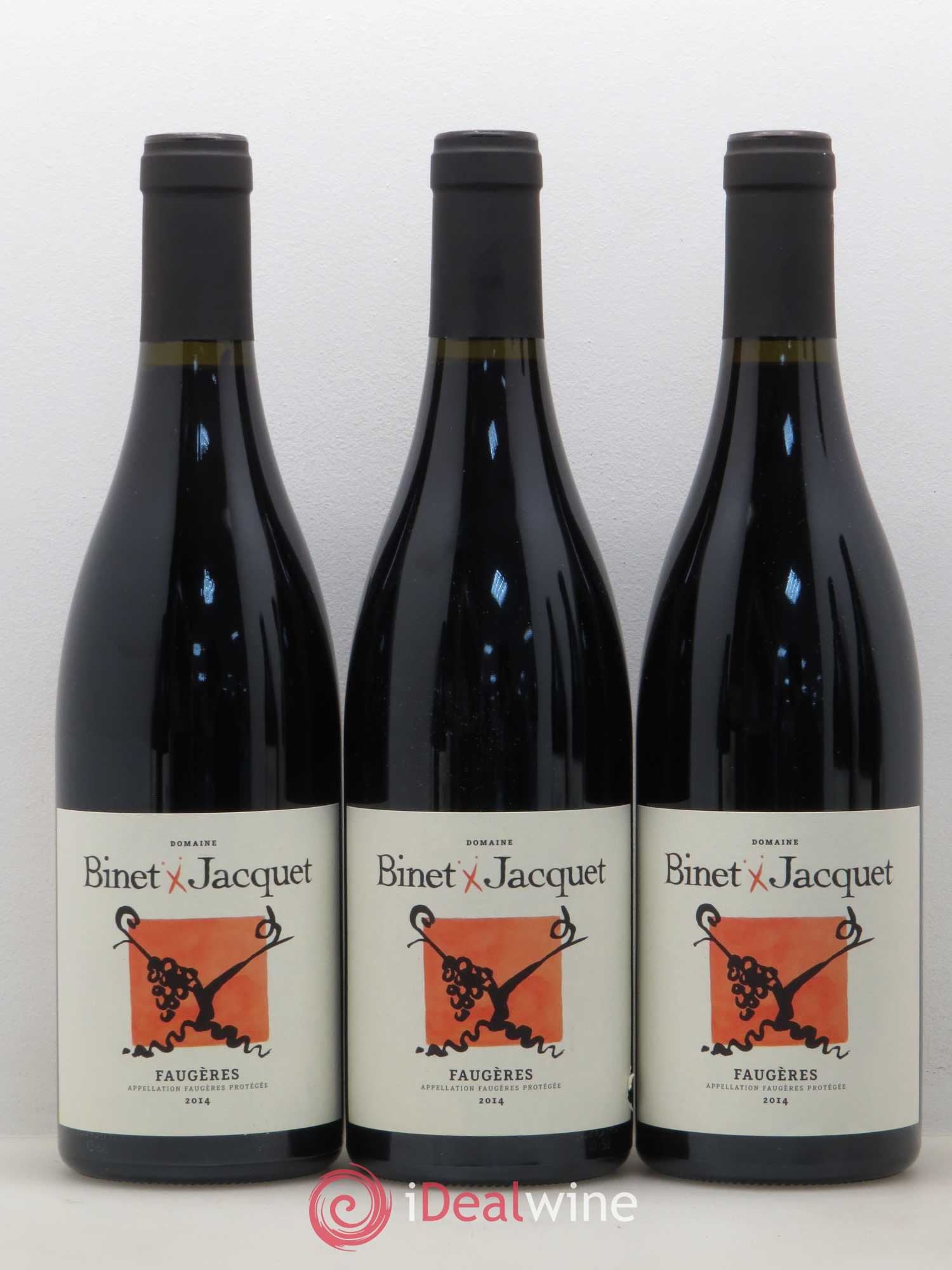 Faugères Domaine Binet Jacquet Tradition (sans prix de réserve) 2014 - Lotto di 6 bottiglie - 2