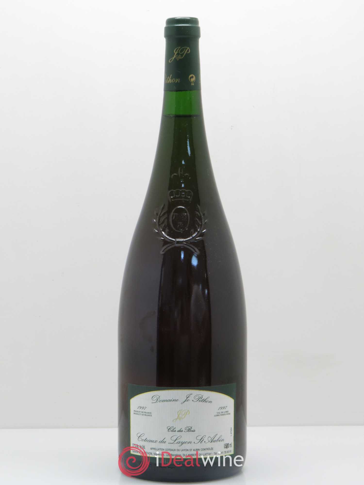 Coteaux du Layon Saint Aubin Clos Des Bois Domaine Jo Pithon (sans prix de réserve) 1997 - Posten von 1 Magnum - 0