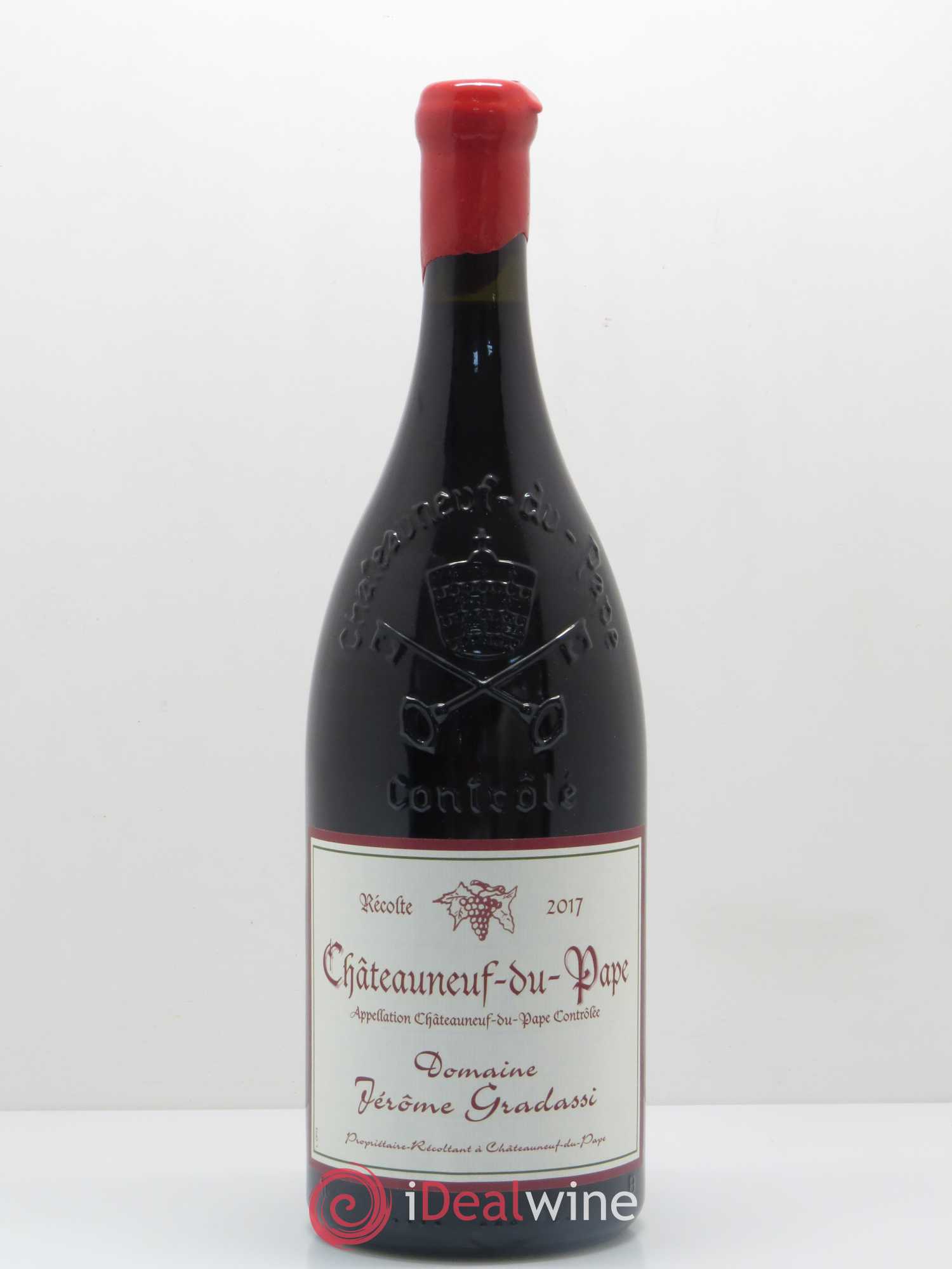 Châteauneuf-du-Pape Jerôme Gradassi 2017 - Lot de 1 magnum - 0