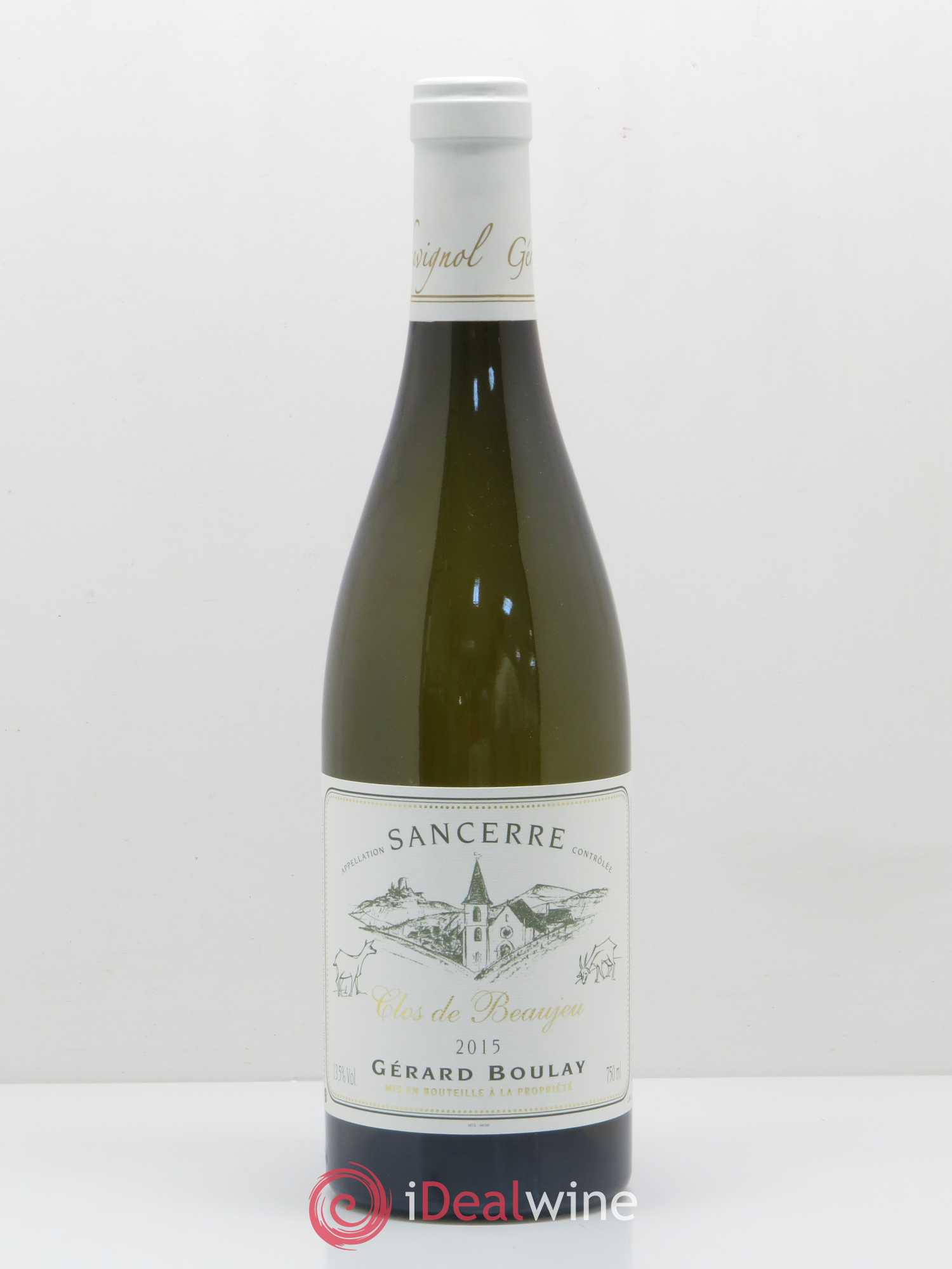 Sancerre Clos de Beaujeu Gérard Boulay 2015 - Lot de 1 bouteille - 0