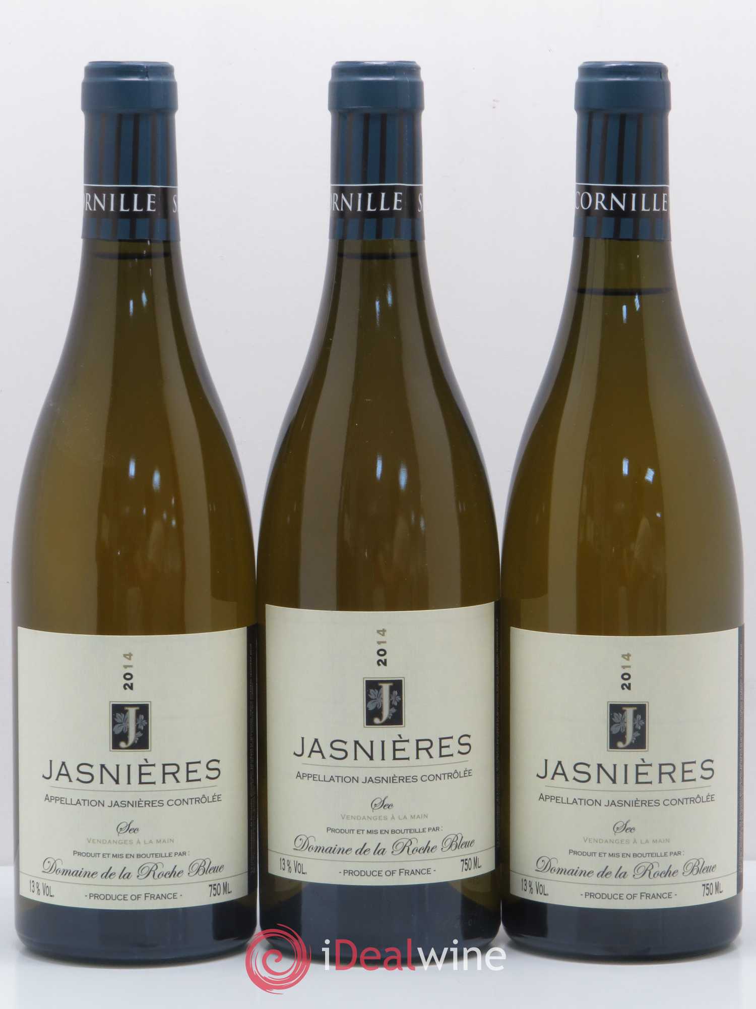 Jasnières Domaine de la Roche Bleue (sans prix de réserve) 2014 - Posten von 5 Flaschen - 1