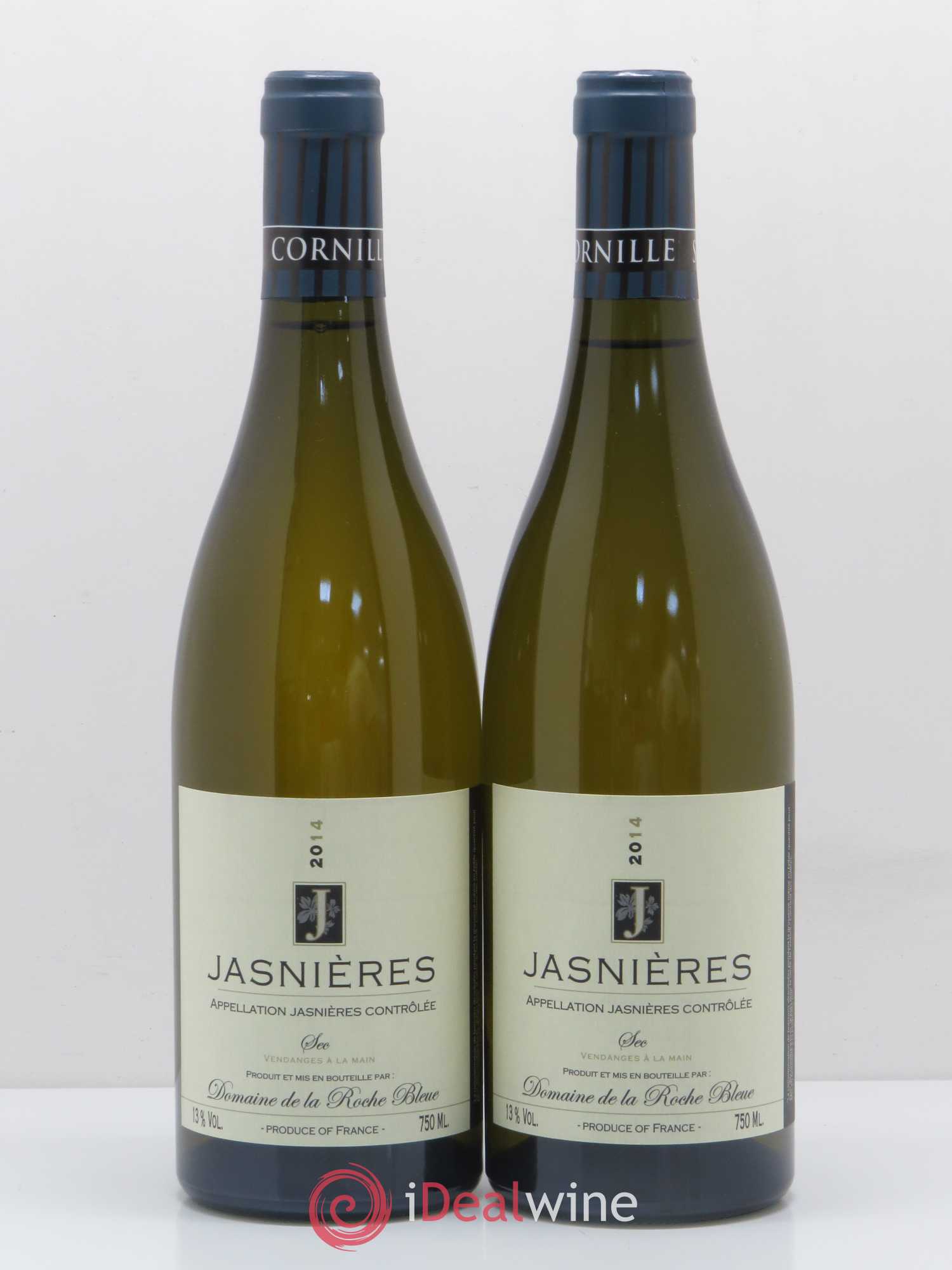 Jasnières Domaine de la Roche Bleue (sans prix de réserve) 2014 - Posten von 5 Flaschen - 2