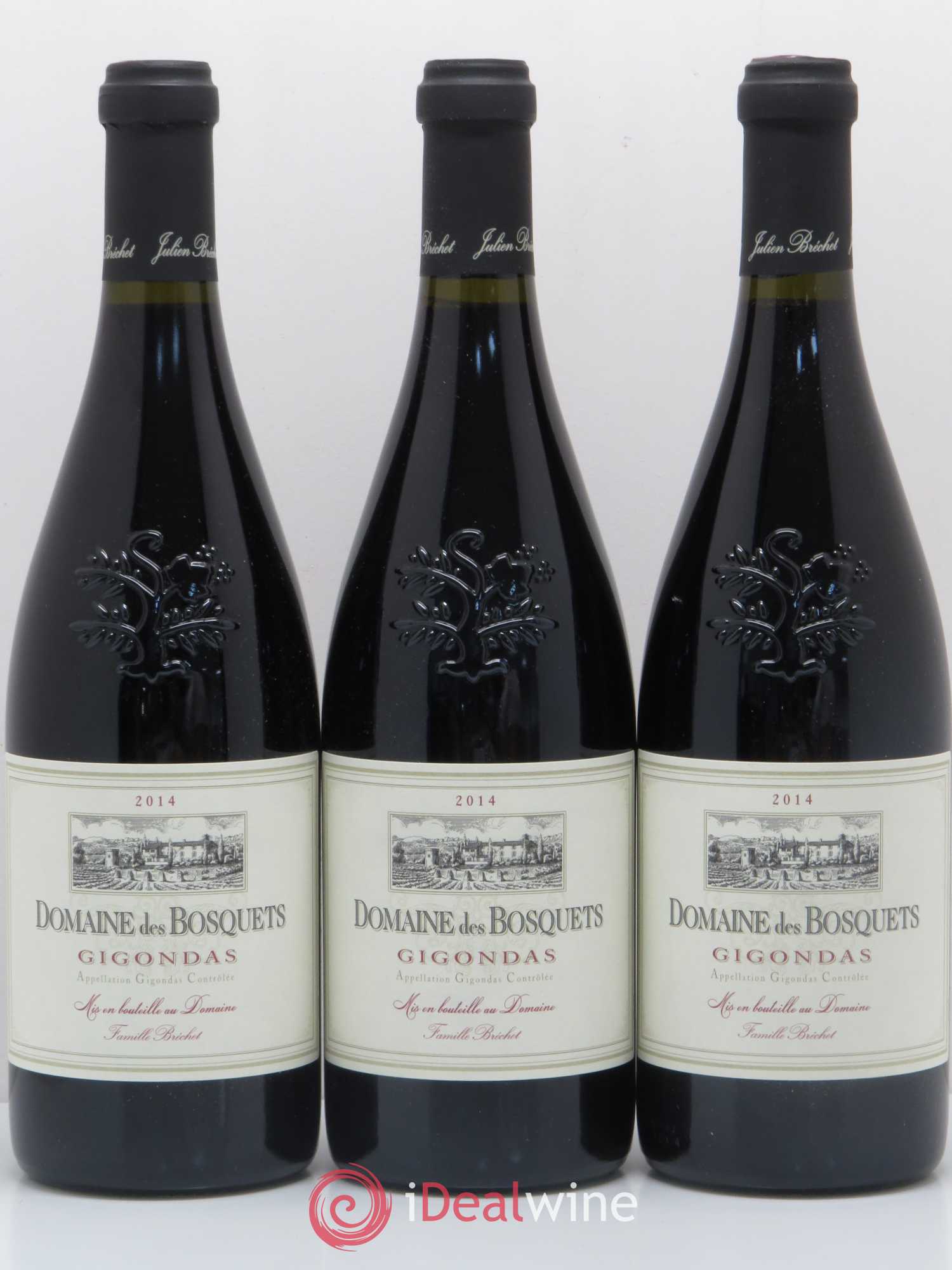 Gigondas Domaine des Bosquets (sans prix de réserve) 2014 - Posten von 3 Flaschen - 0