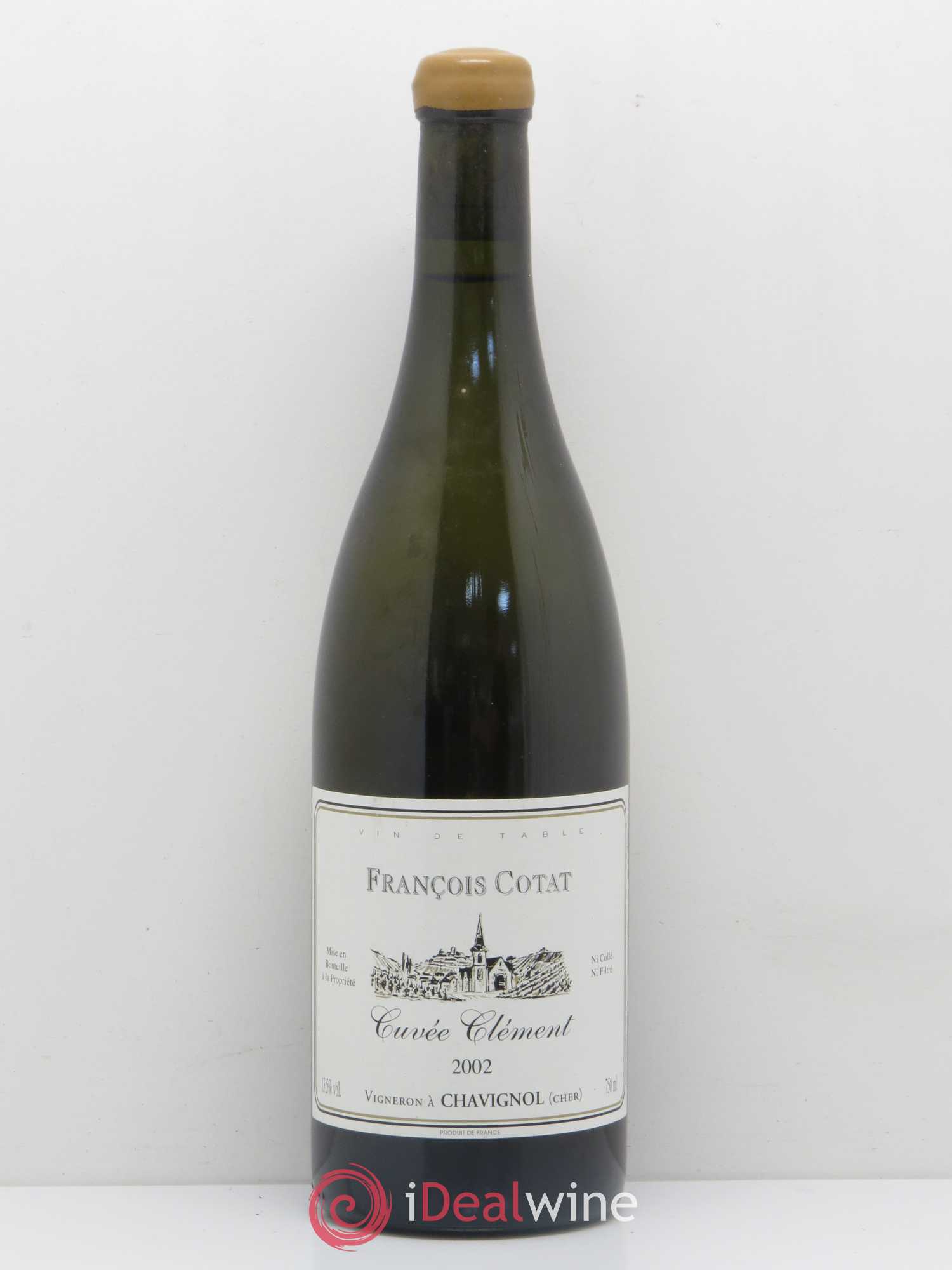Sancerre Cuvée Clement François Cotat 2002 - Posten von 1 Flasche - 0