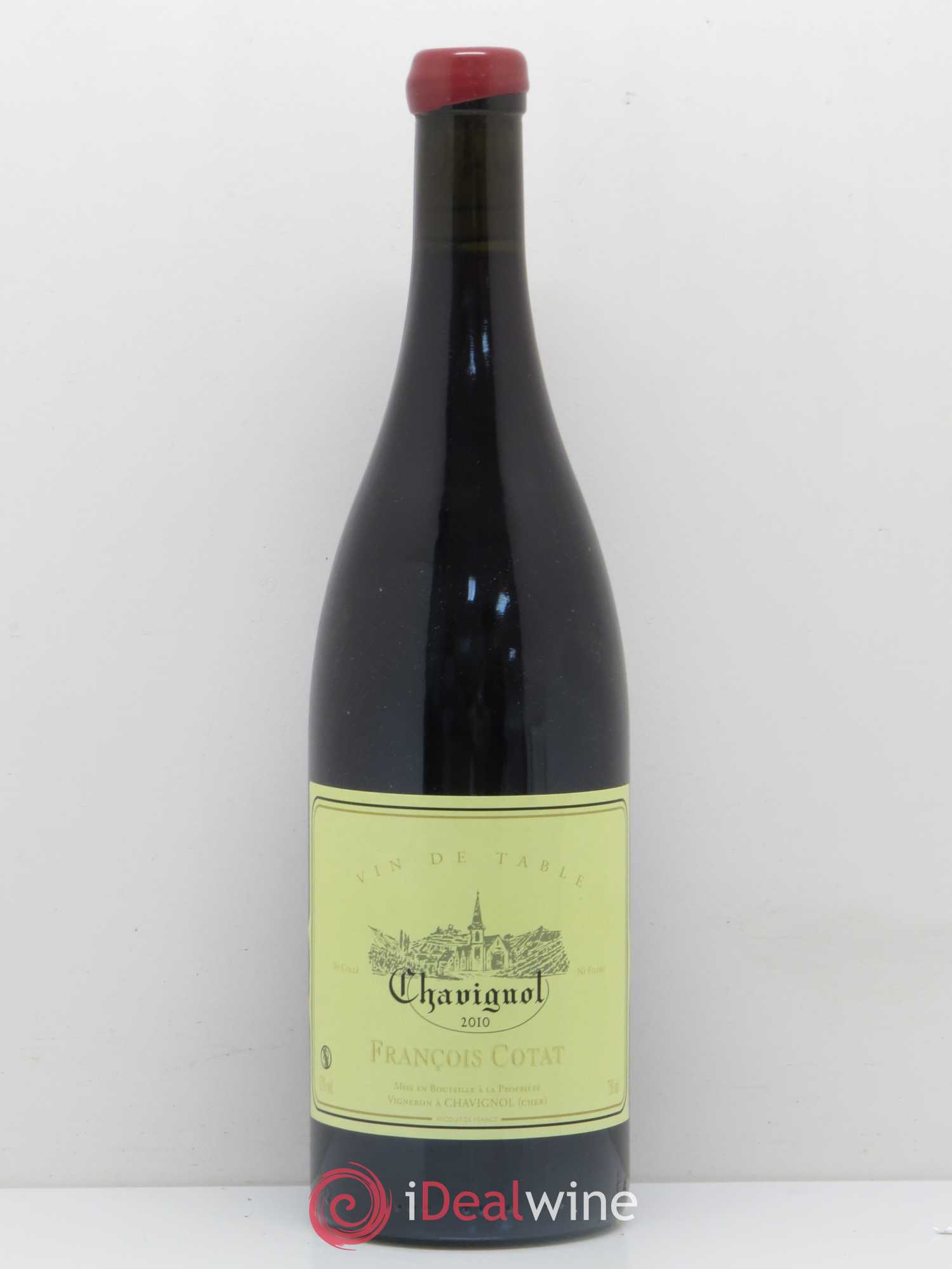 Vin de table - Chavignol François Cotat 2010 - Lot de 1 bouteille - 0