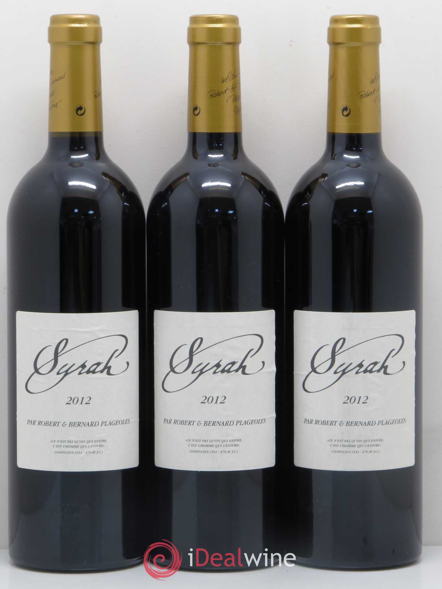 Sud-Ouest Domaine Plageoles Syrah 2012 - Posten von 6 Flaschen - 1