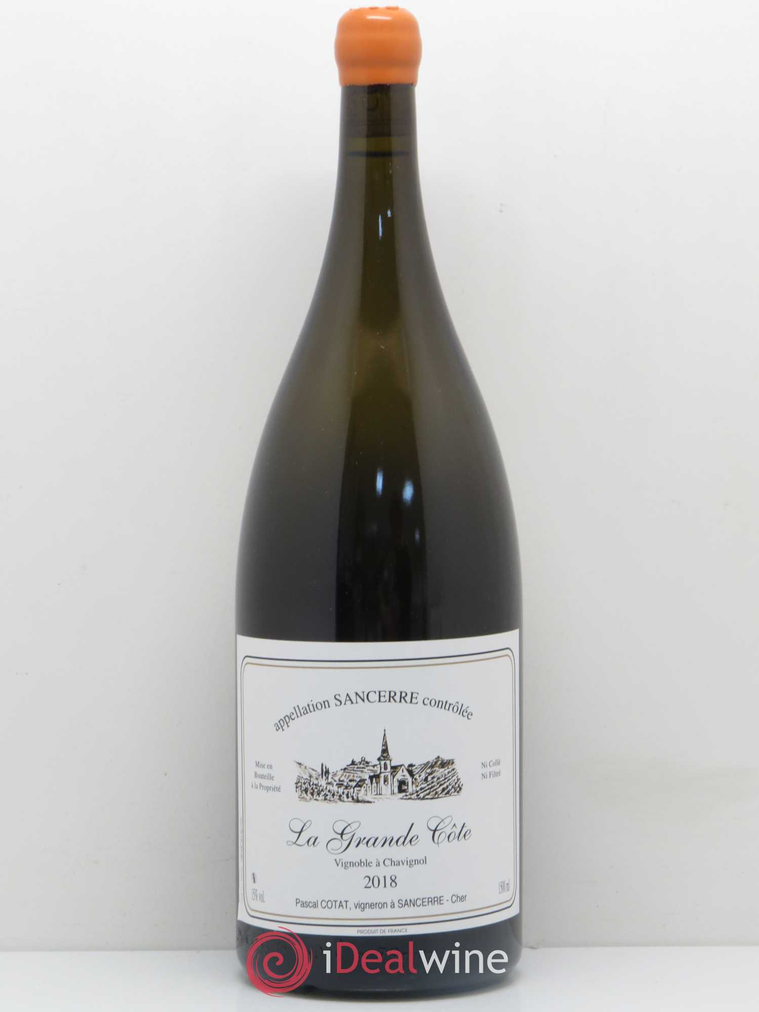 Sancerre La Grande Côte Pascal Cotat (senza prezzo di riserva) 2018 - Lotto di 1 magnum - 0