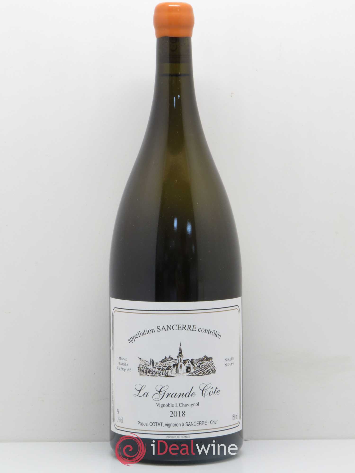 Sancerre La Grande Côte Pascal Cotat 2018 - Posten von 1 Magnum - 0