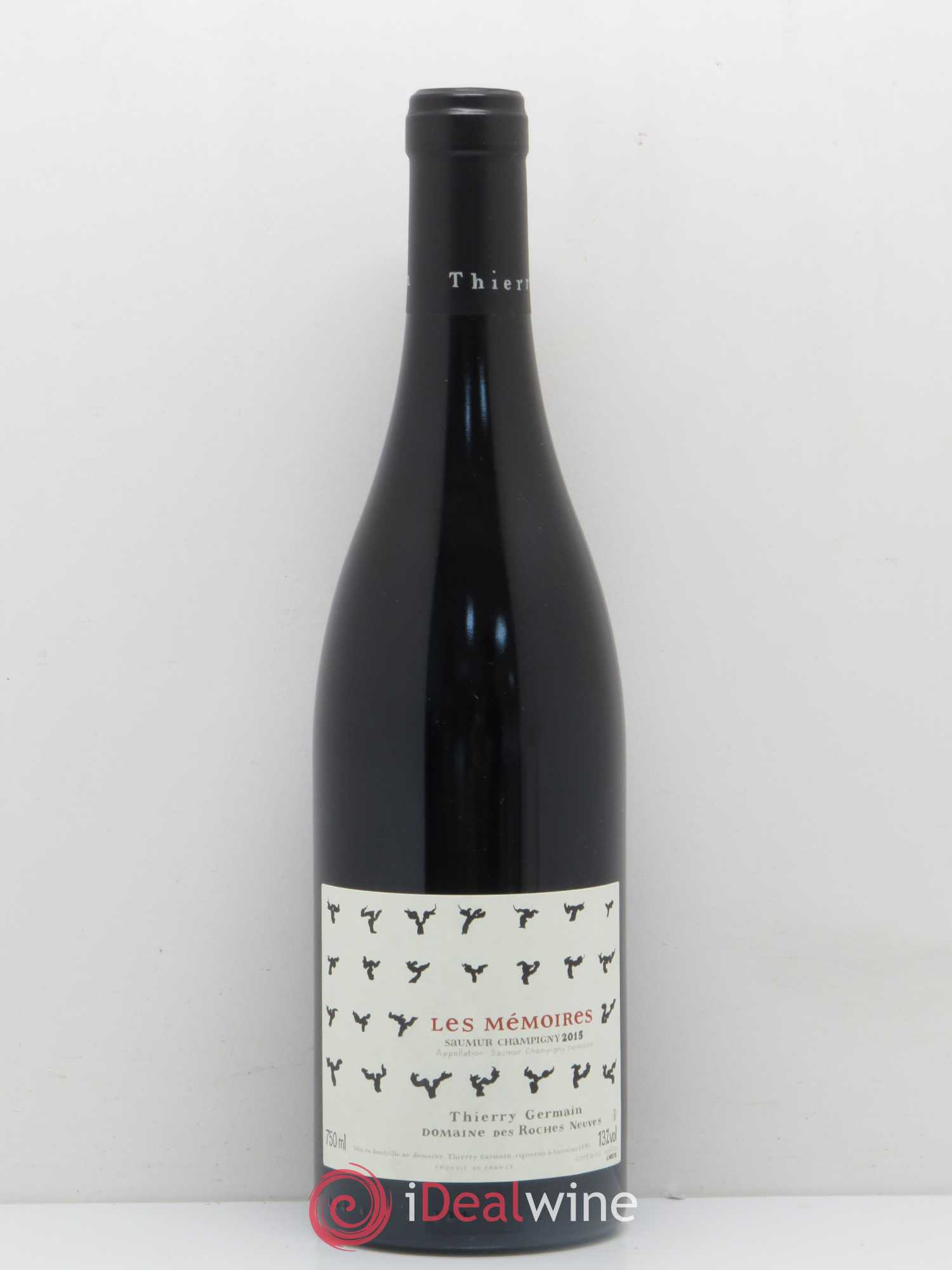 Saumur-Champigny Les Mémoires Domaine des Roches Neuves - Thierry Germain 2015 - Lot de 1 bouteille - 0