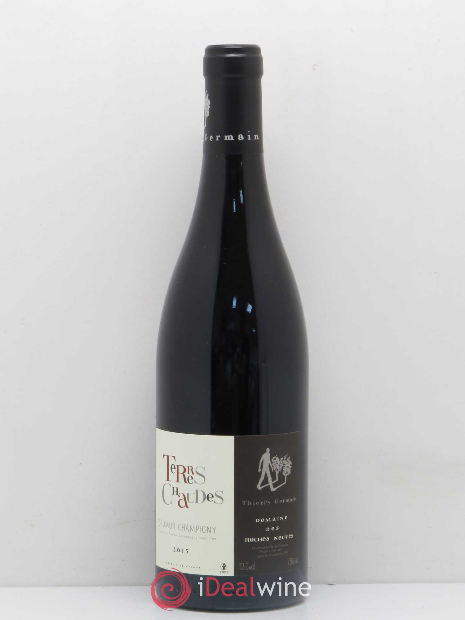 Saumur-Champigny Terres Chaudes Domaine des Roches Neuves - Thierry Germain 2015 - Lot de 1 bouteille - 0