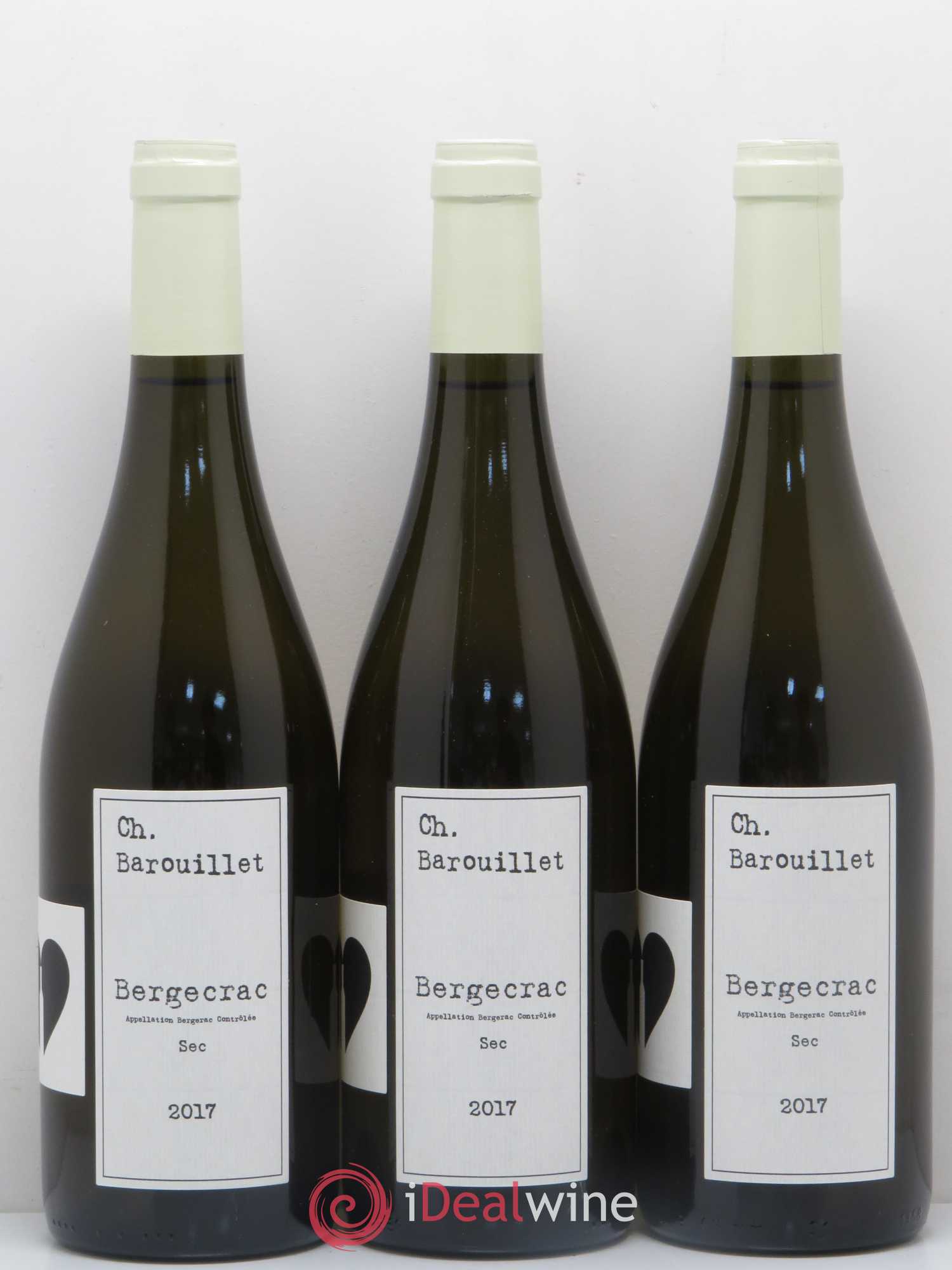 Bergerac Château Barouillet 2017 - Posten von 6 Flaschen - 1