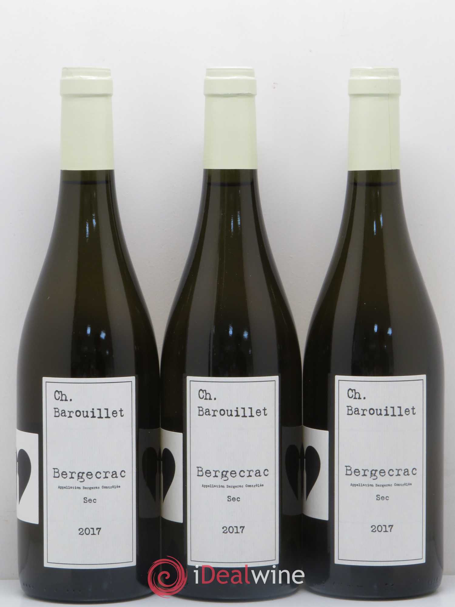Bergerac Château Barouillet 2017 - Posten von 6 Flaschen - 2