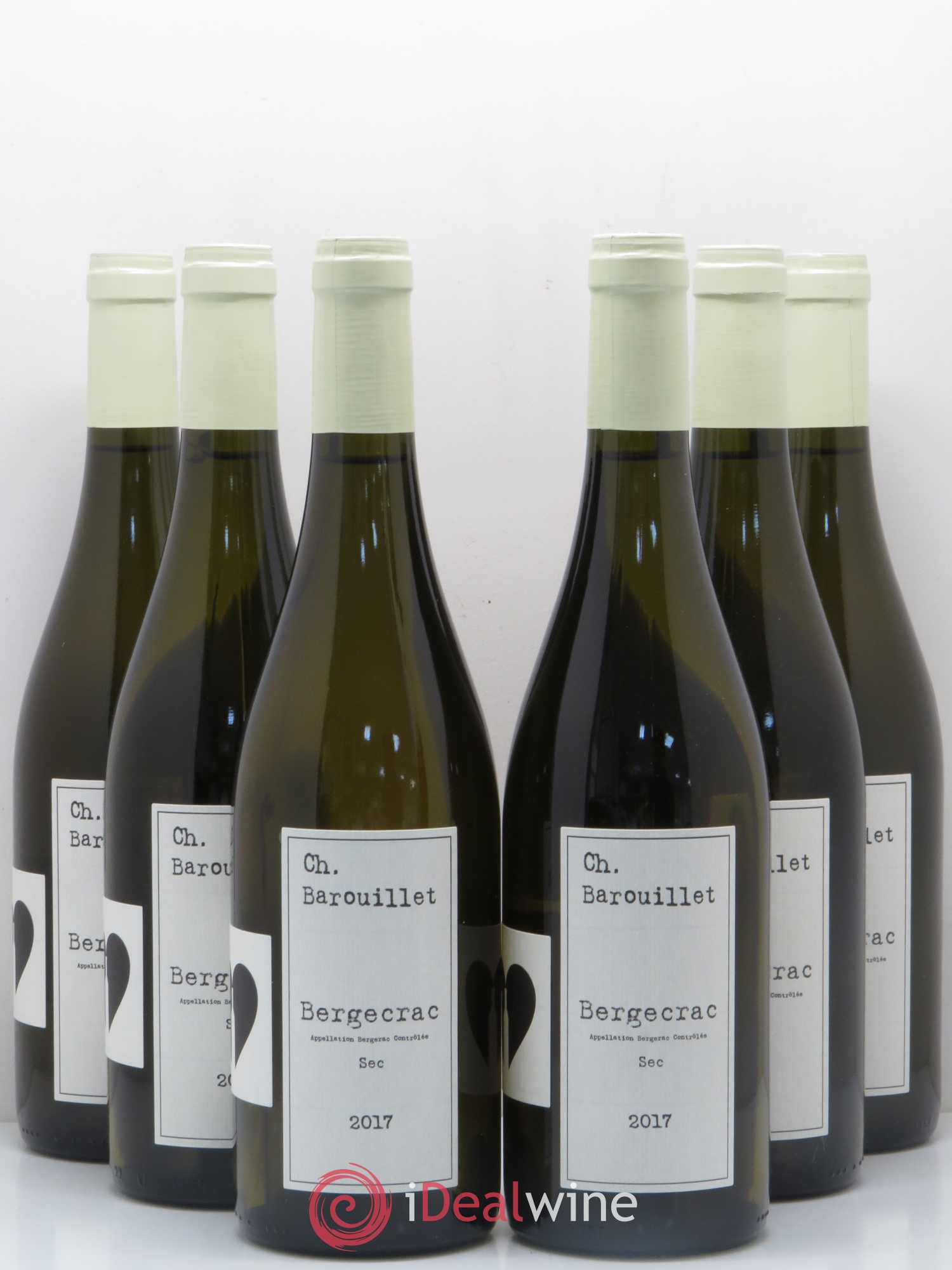 Bergerac Château Barouillet 2017 - Posten von 6 Flaschen - 0