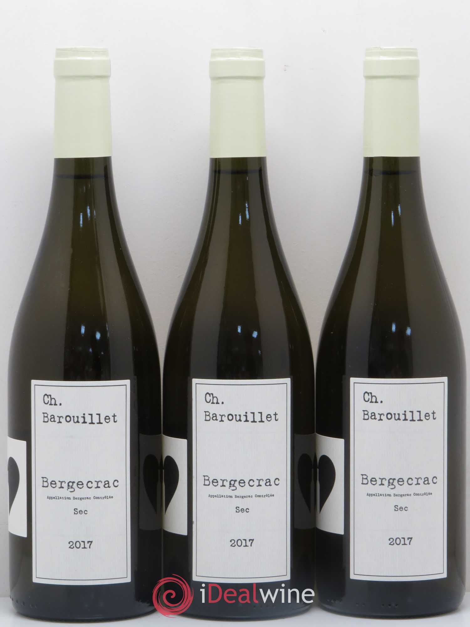 Bergerac Château Barouillet 2017 - Posten von 6 Flaschen - 1
