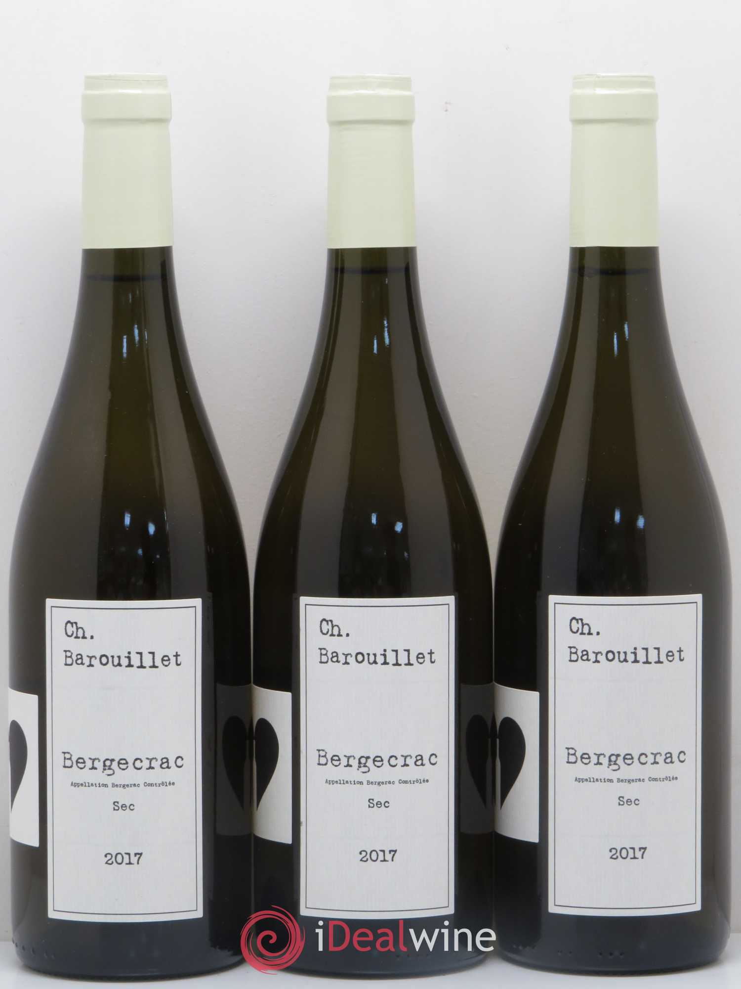 Bergerac Château Barouillet 2017 - Posten von 6 Flaschen - 2