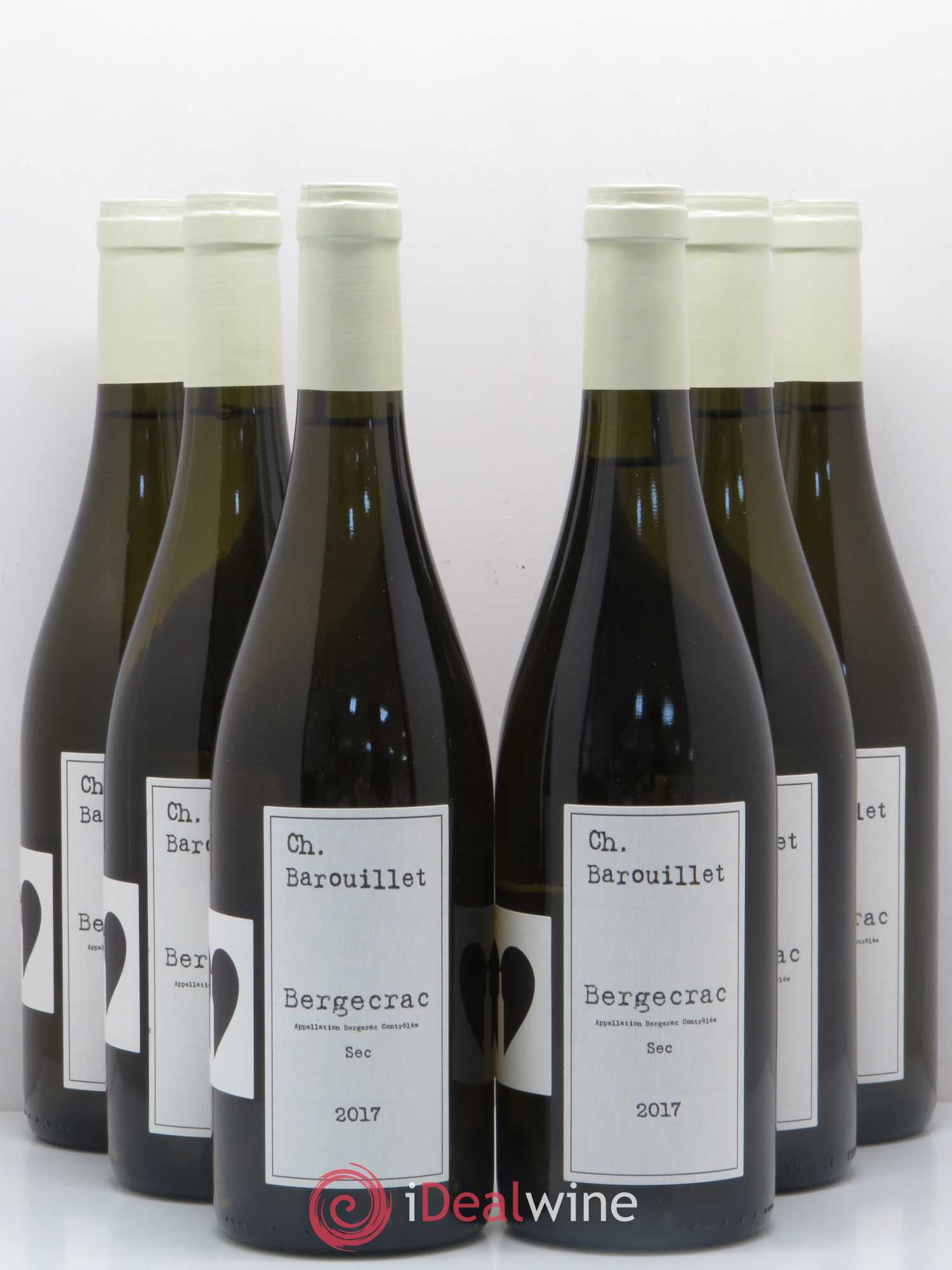 Bergerac Château Barouillet 2017 - Posten von 6 Flaschen - 0