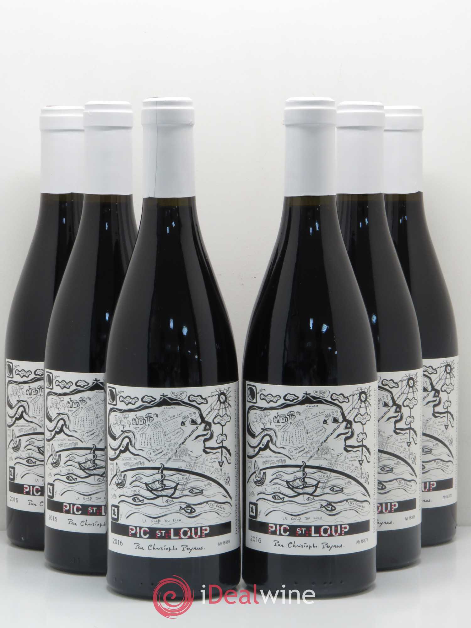 Pic Saint-Loup Clos des Reboussiers 2016 - Lot de 6 bouteilles - 0