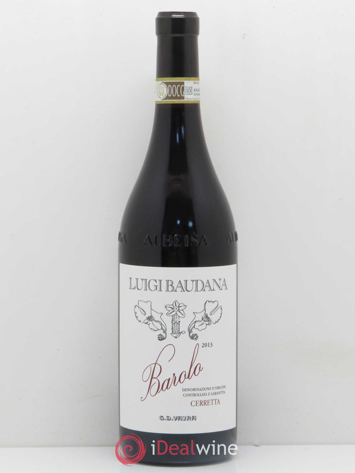 Barolo Baudana Ceretta G.D. Vajra & Luigi 2013 - Posten von 1 Flasche - 0