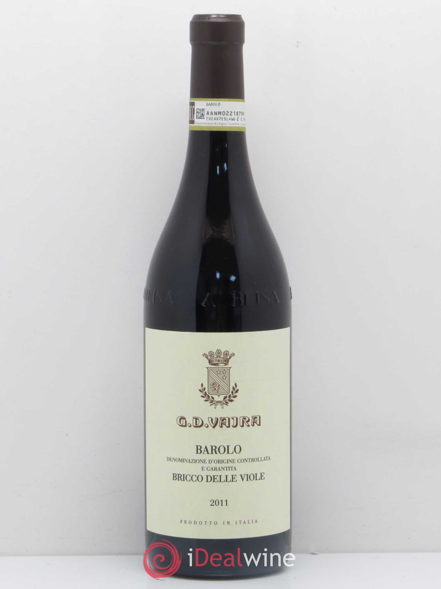 Barolo DOCG Bricco Delle Viole G.D. Vajra 2011 - Posten von 1 Flasche - 0