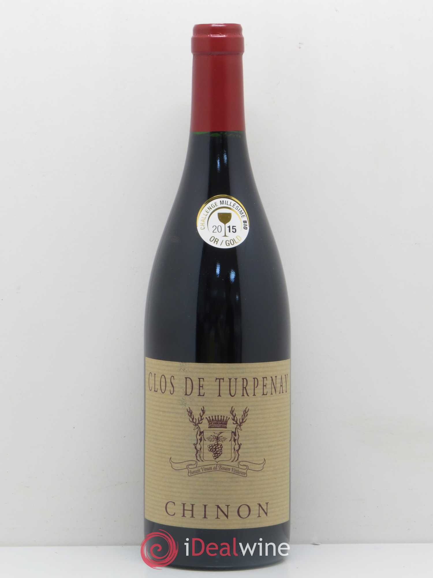 Chinon Château de Coulaine Clos de Turpenay 2012 - Posten von 1 Flasche - 0